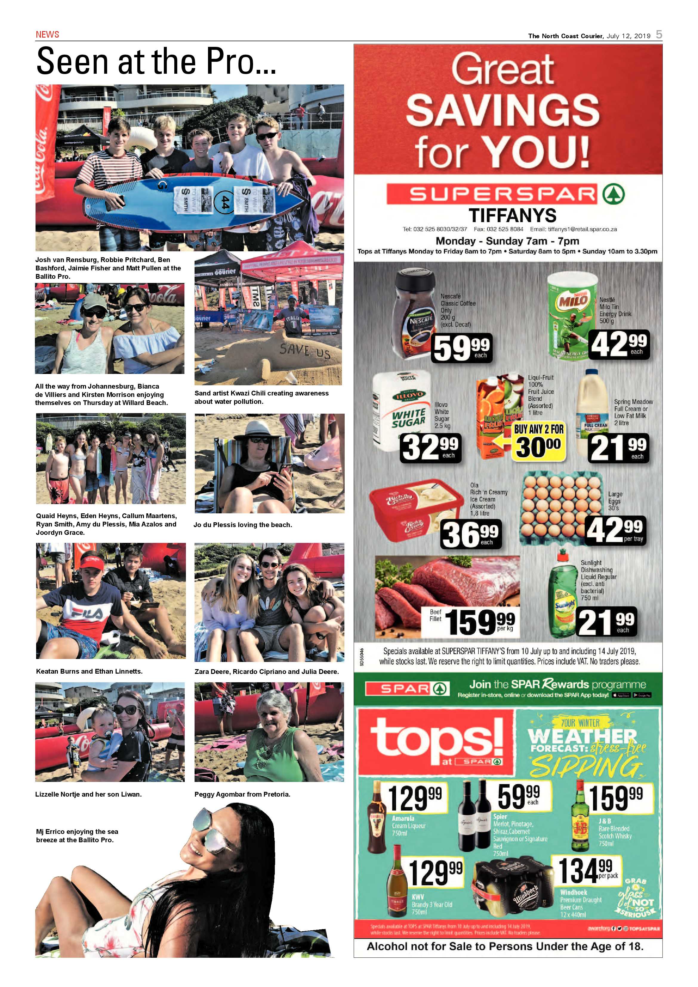 The North Coast Courier 12 July 2019 page 5