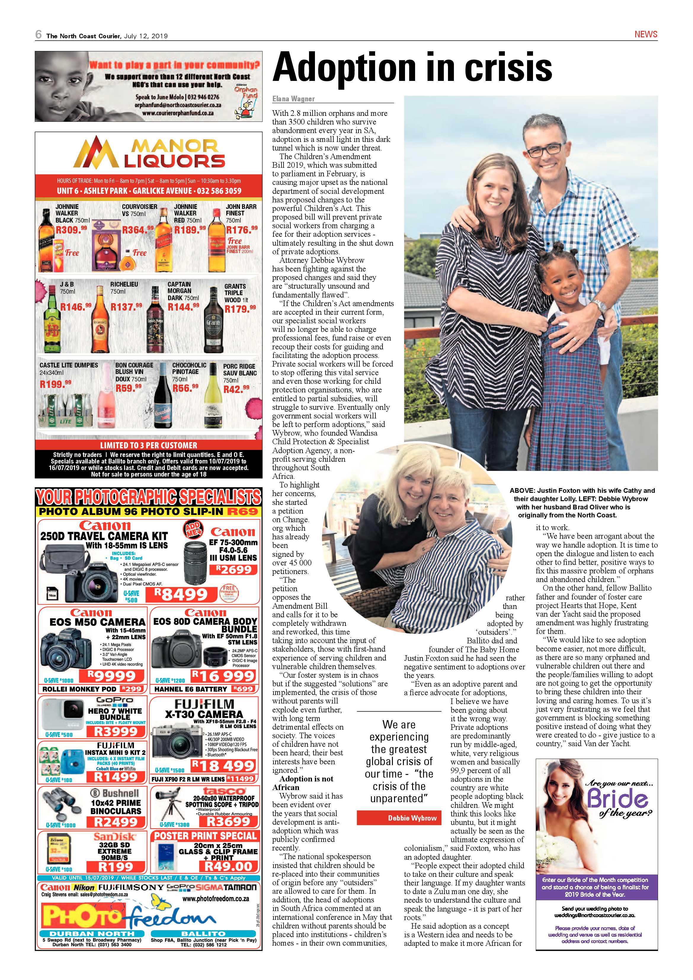 The North Coast Courier 12 July 2019 page 6