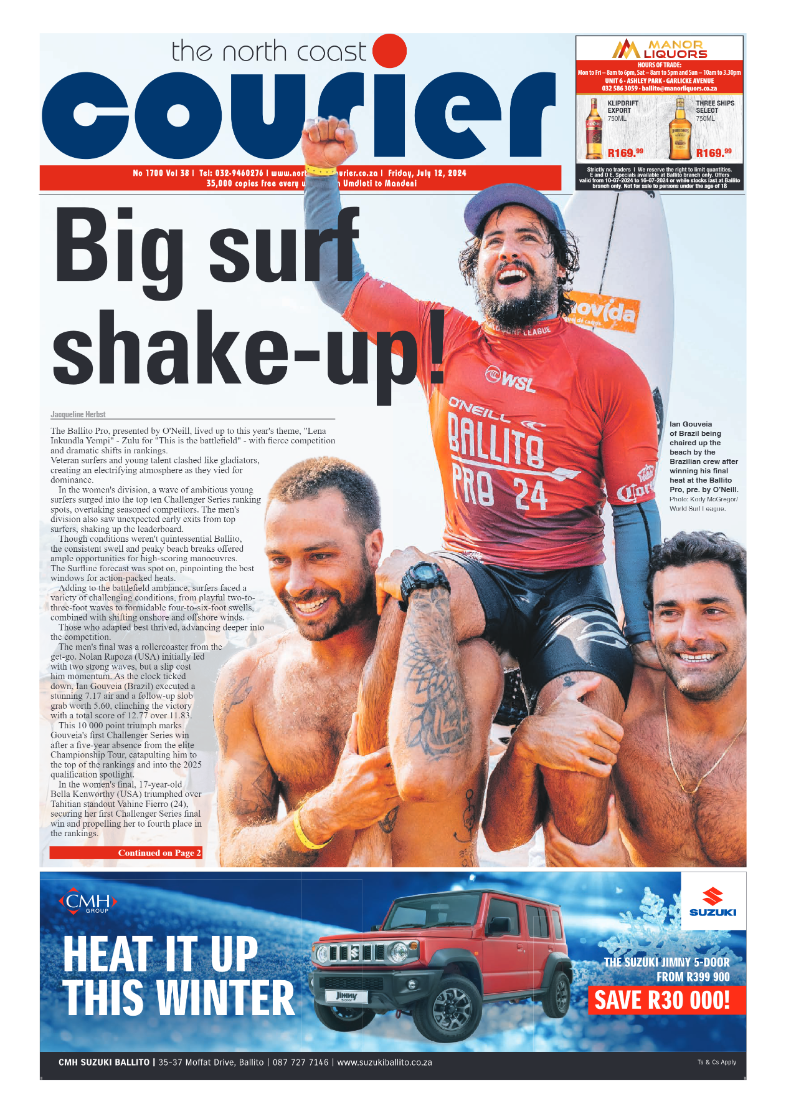 The North Coast Courier – 12 July 2024 page 1