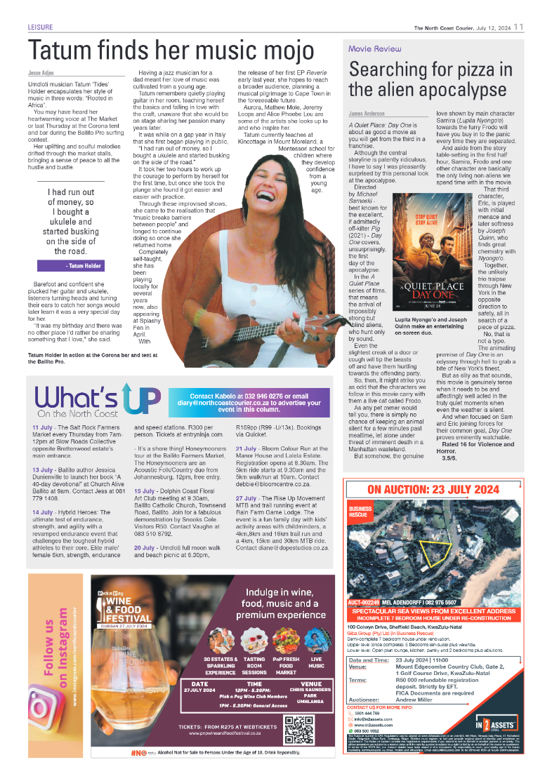 The North Coast Courier – 12 July 2024 page 11