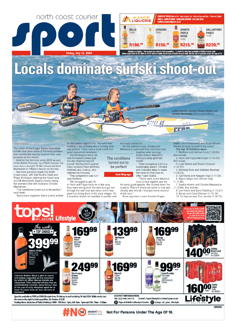 The North Coast Courier – 12 July 2024 page 16