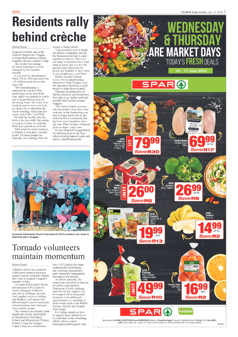The North Coast Courier – 12 July 2024 page 5