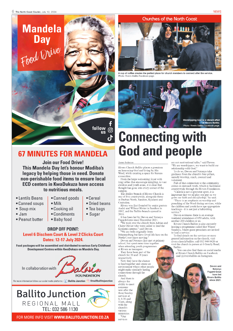 The North Coast Courier – 12 July 2024 page 6