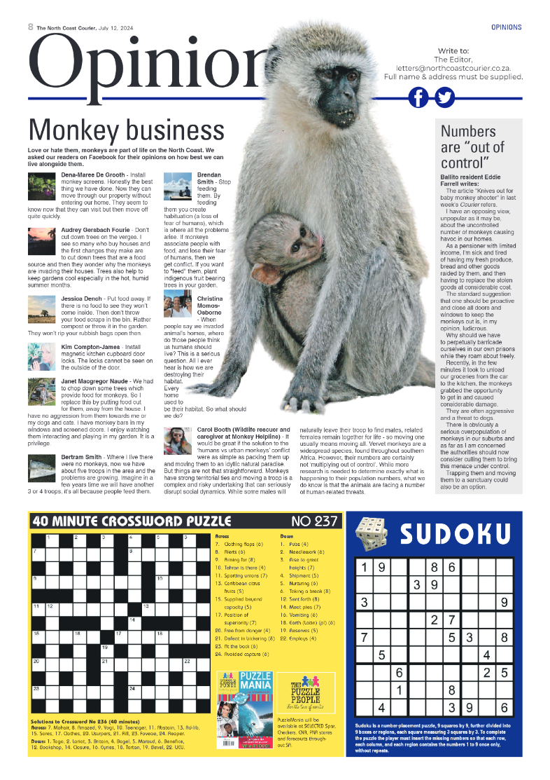 The North Coast Courier – 12 July 2024 page 8