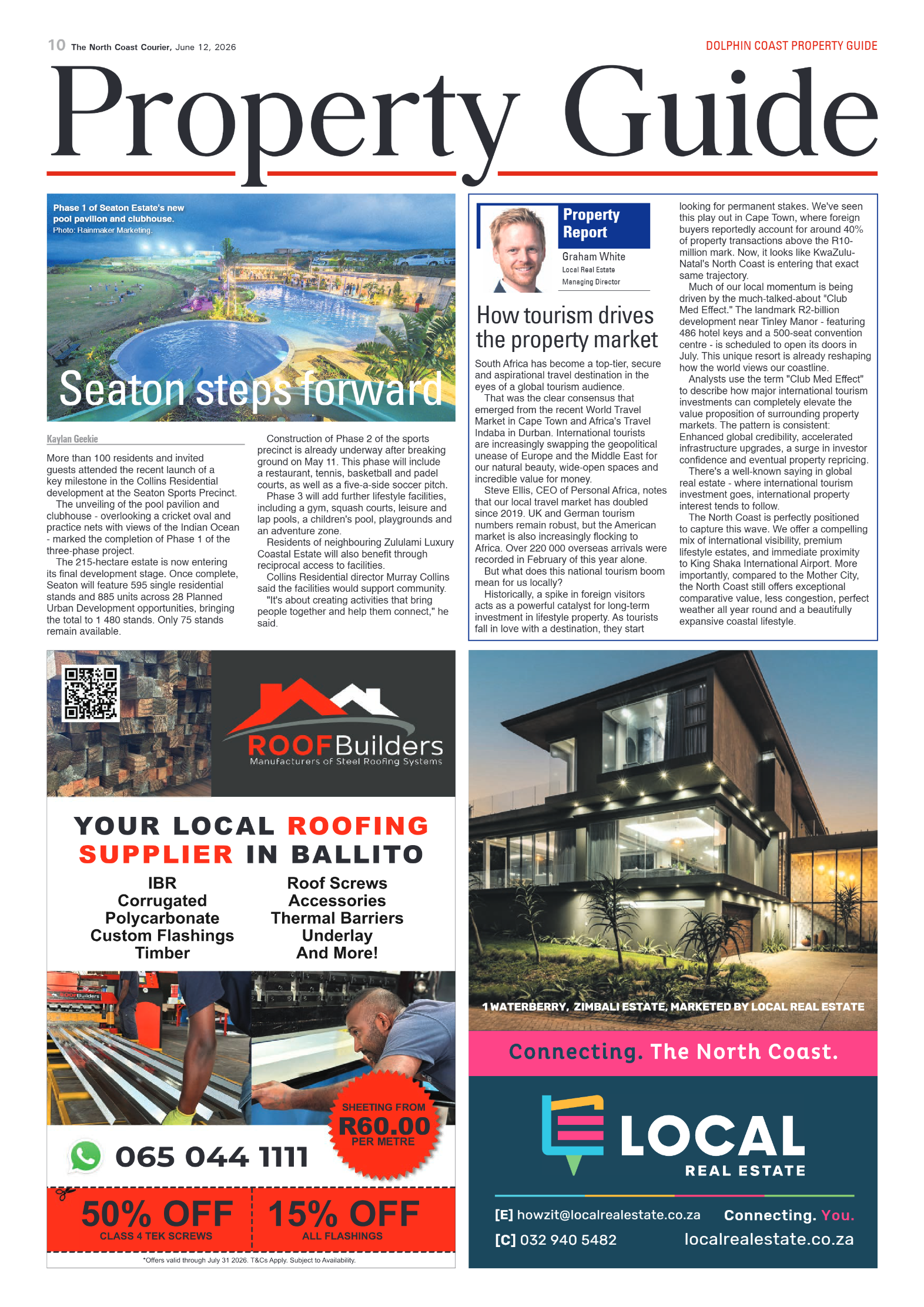The North Coast Courier – 12 June 2026 page 10