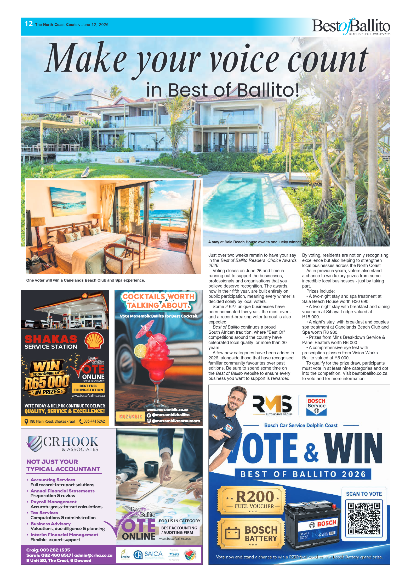 The North Coast Courier – 12 June 2026 page 12