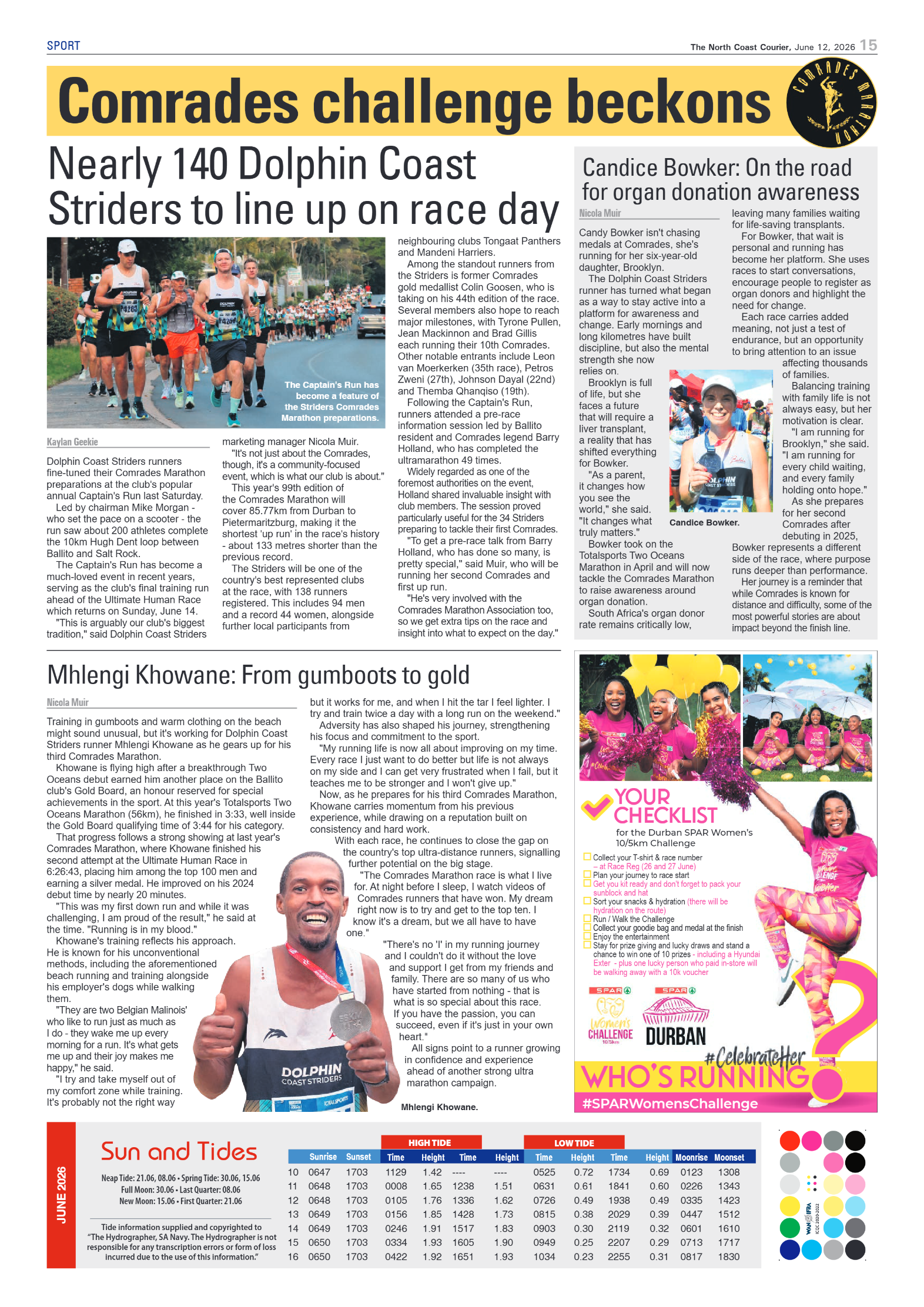 The North Coast Courier – 12 June 2026 page 15