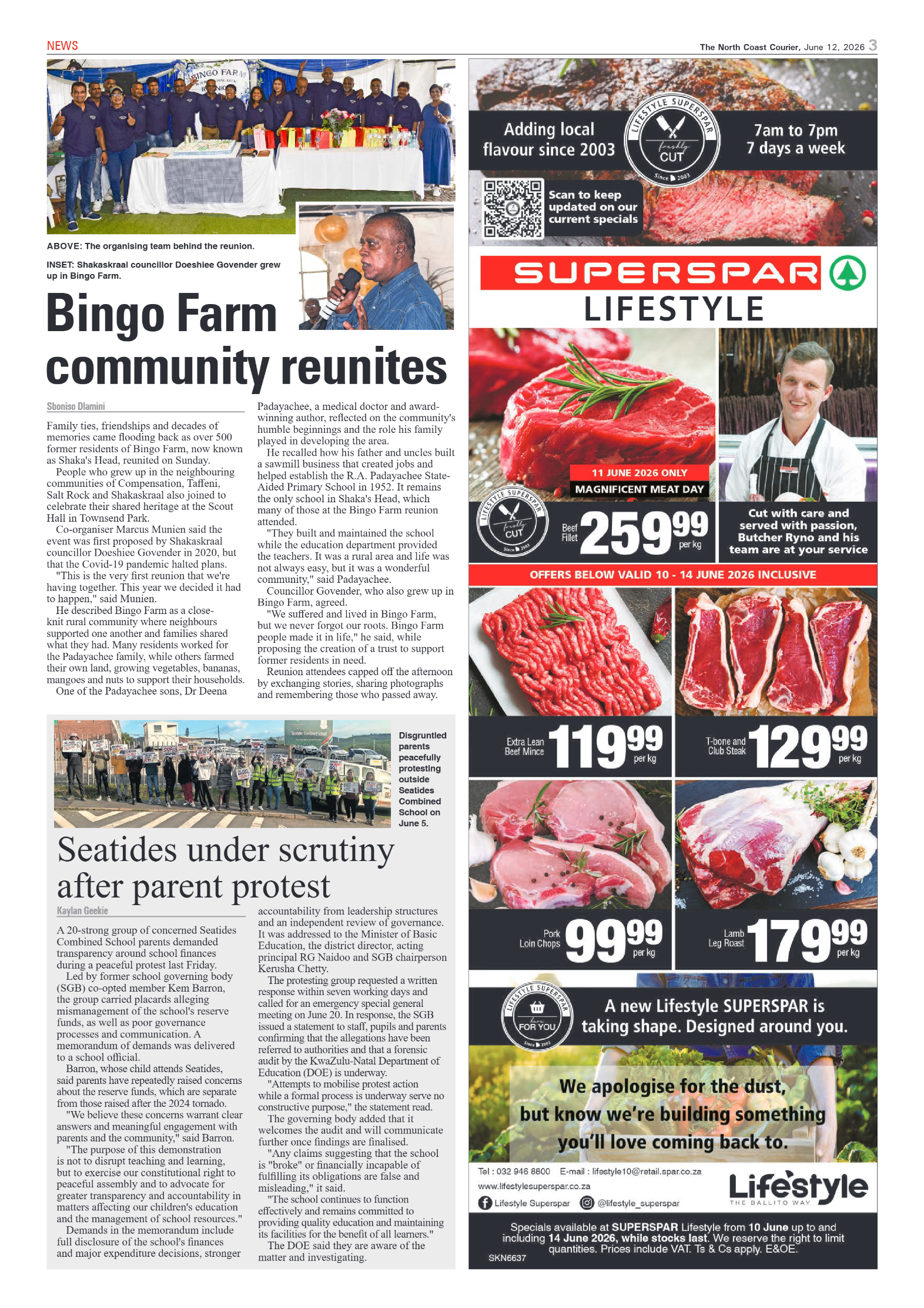 The North Coast Courier – 12 June 2026 page 3