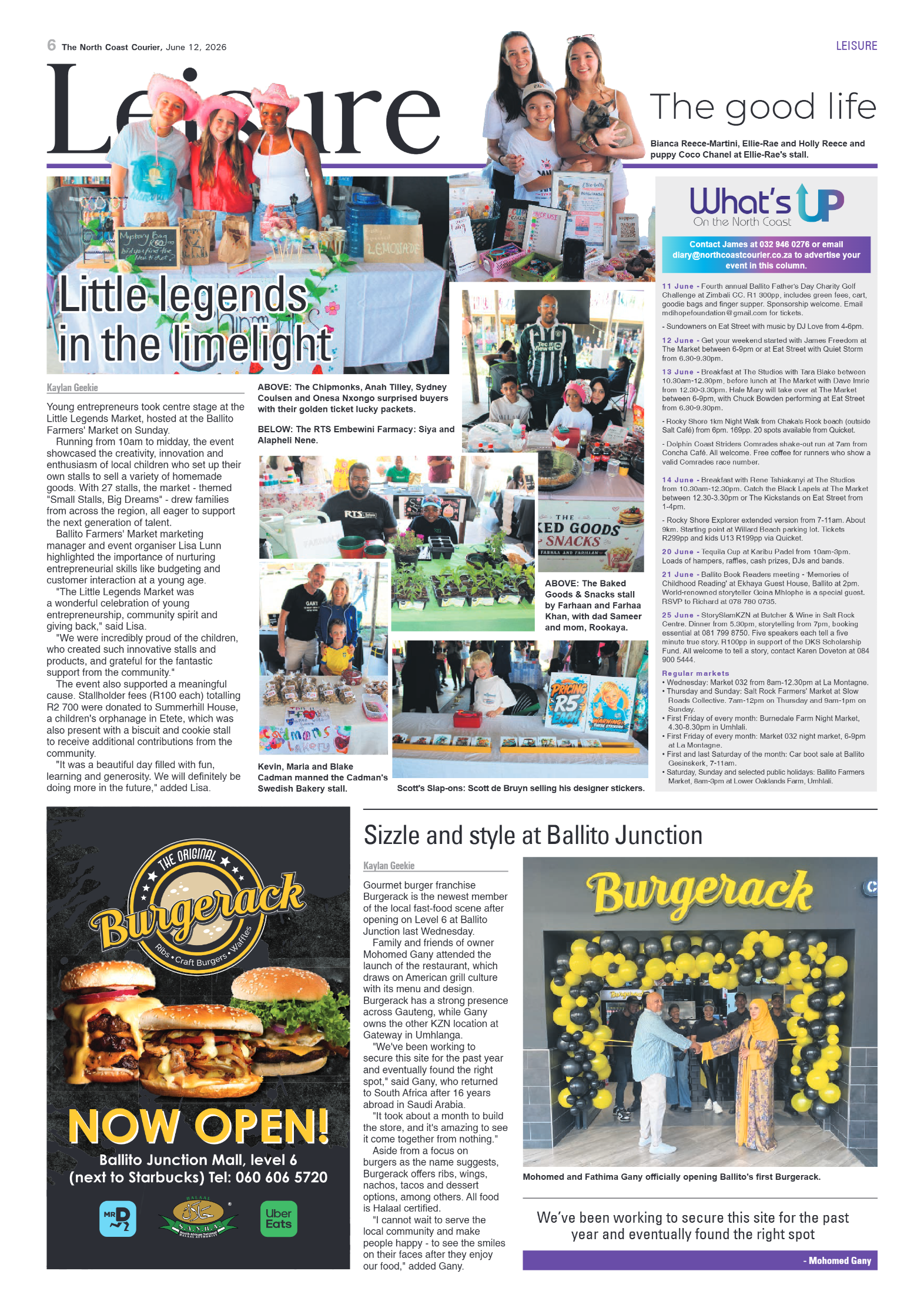 The North Coast Courier – 12 June 2026 page 6