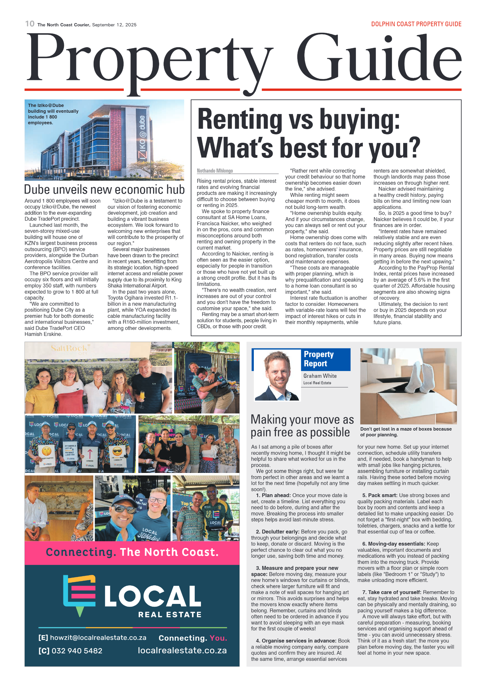 The North Coast Courier – 12 September 2025 page 10