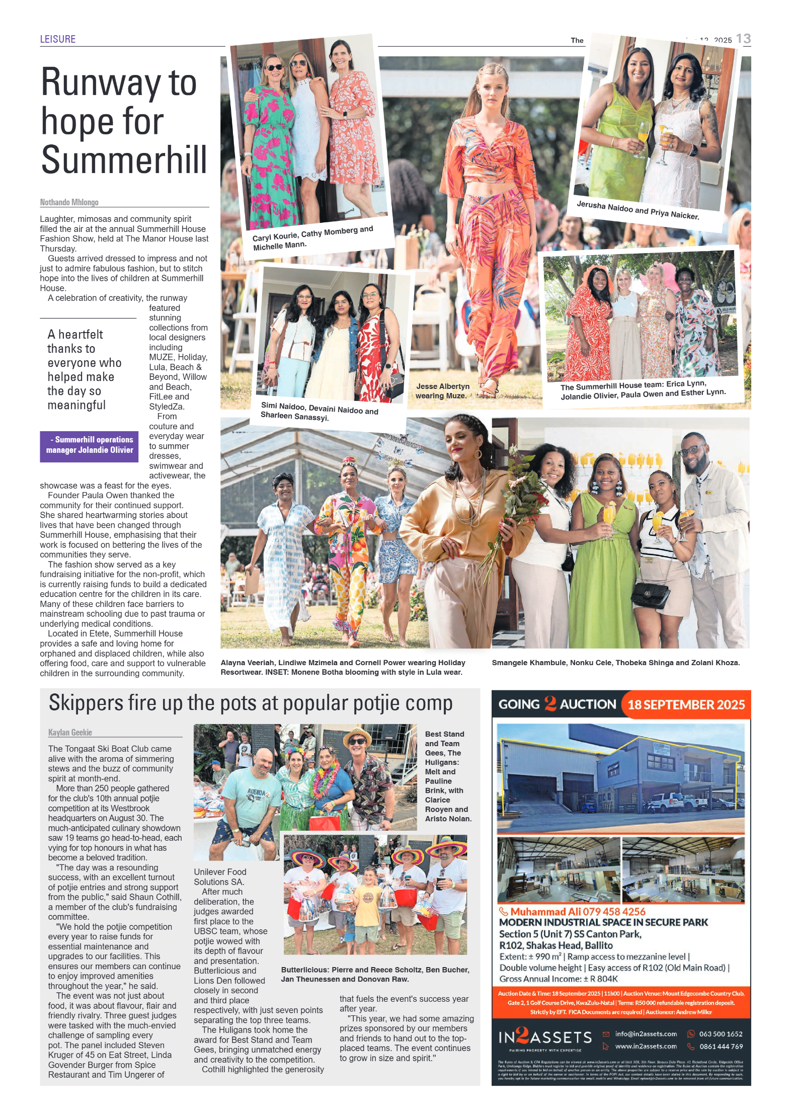 The North Coast Courier – 12 September 2025 page 13