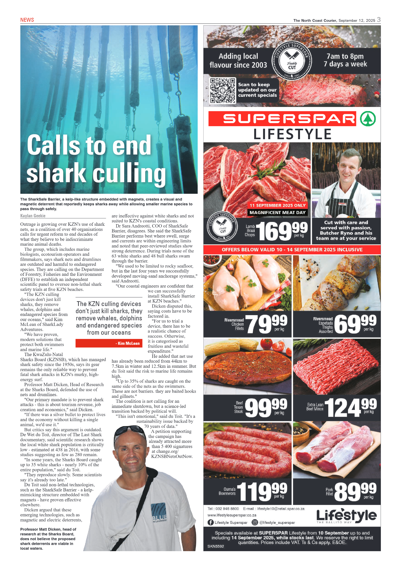 The North Coast Courier – 12 September 2025 page 3