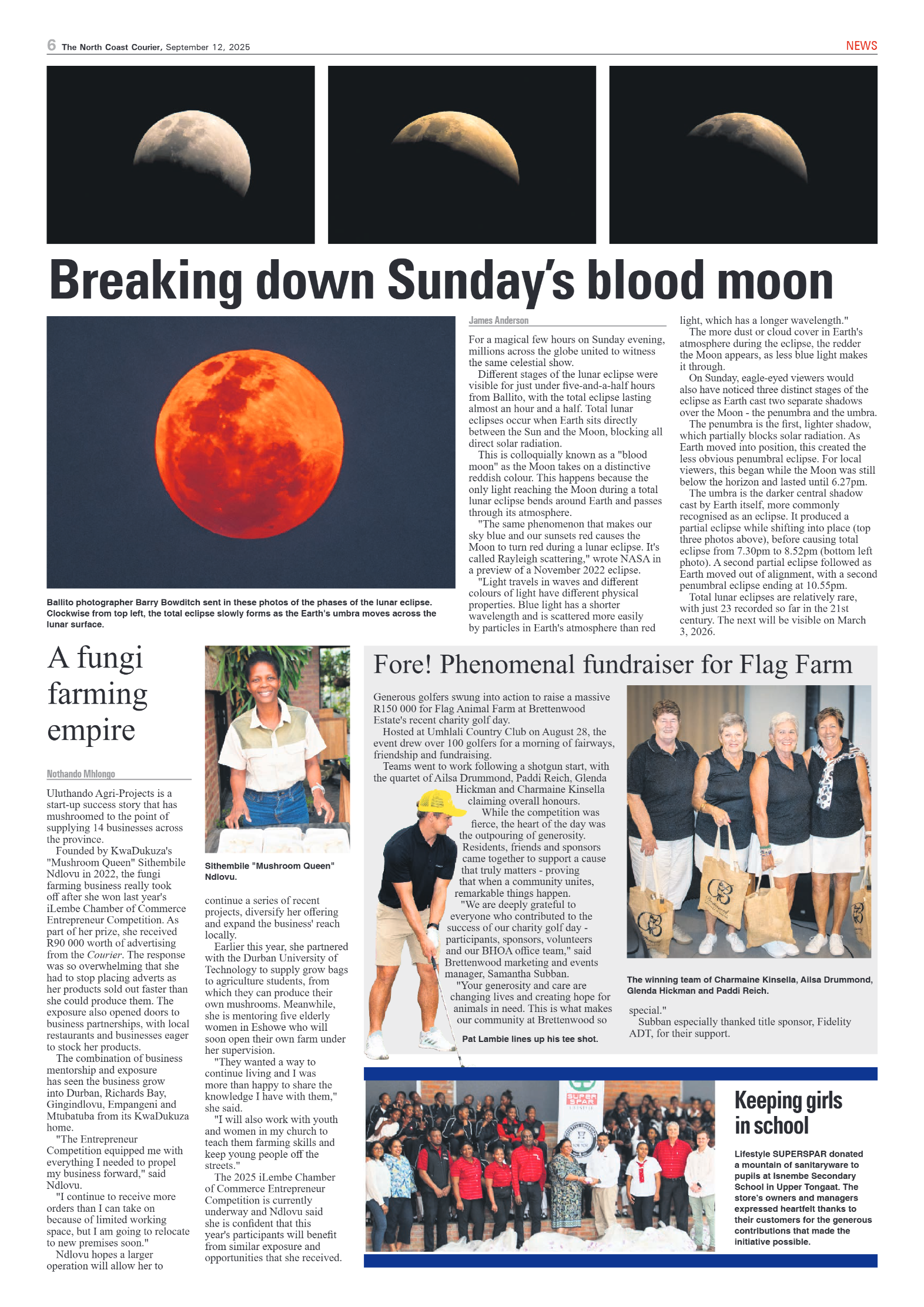 The North Coast Courier – 12 September 2025 page 6