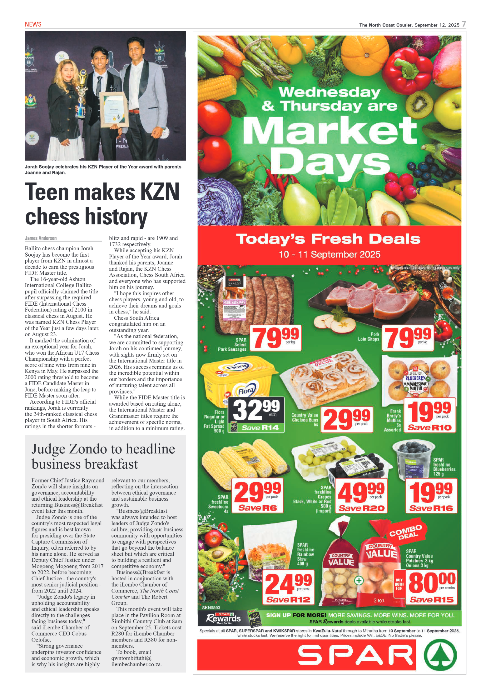 The North Coast Courier – 12 September 2025 page 7