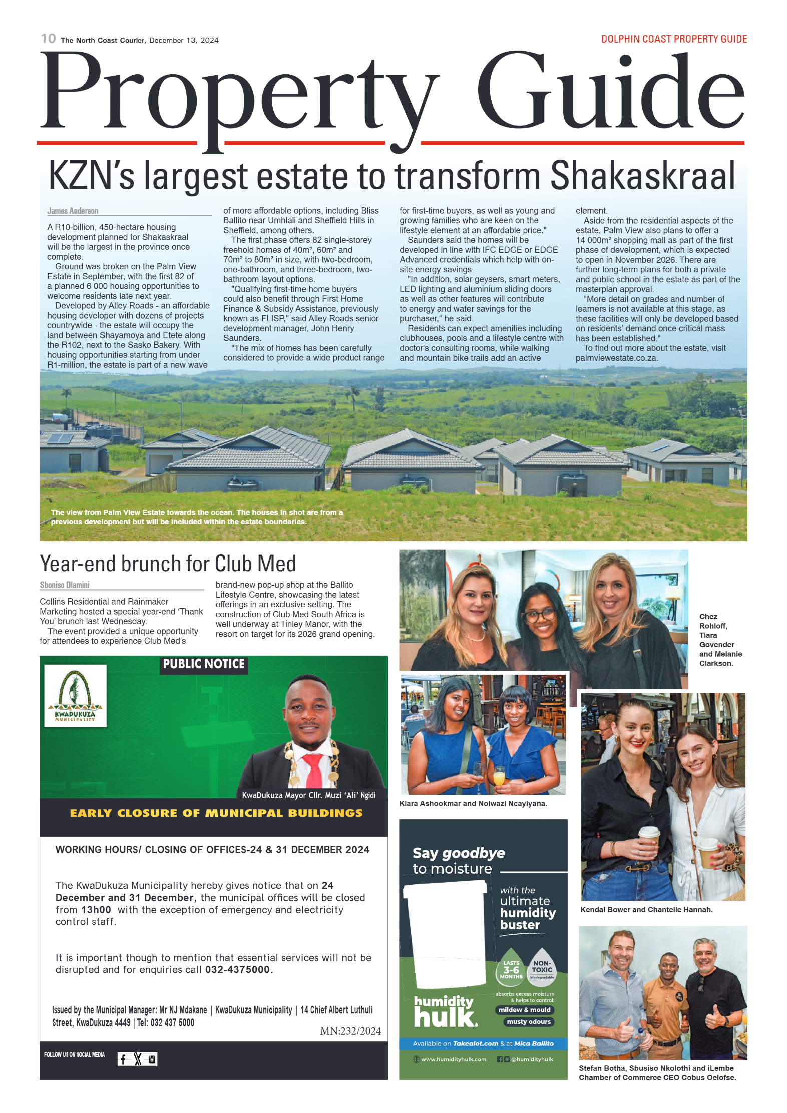 The North Coast Courier – 13 December 2024 page 10