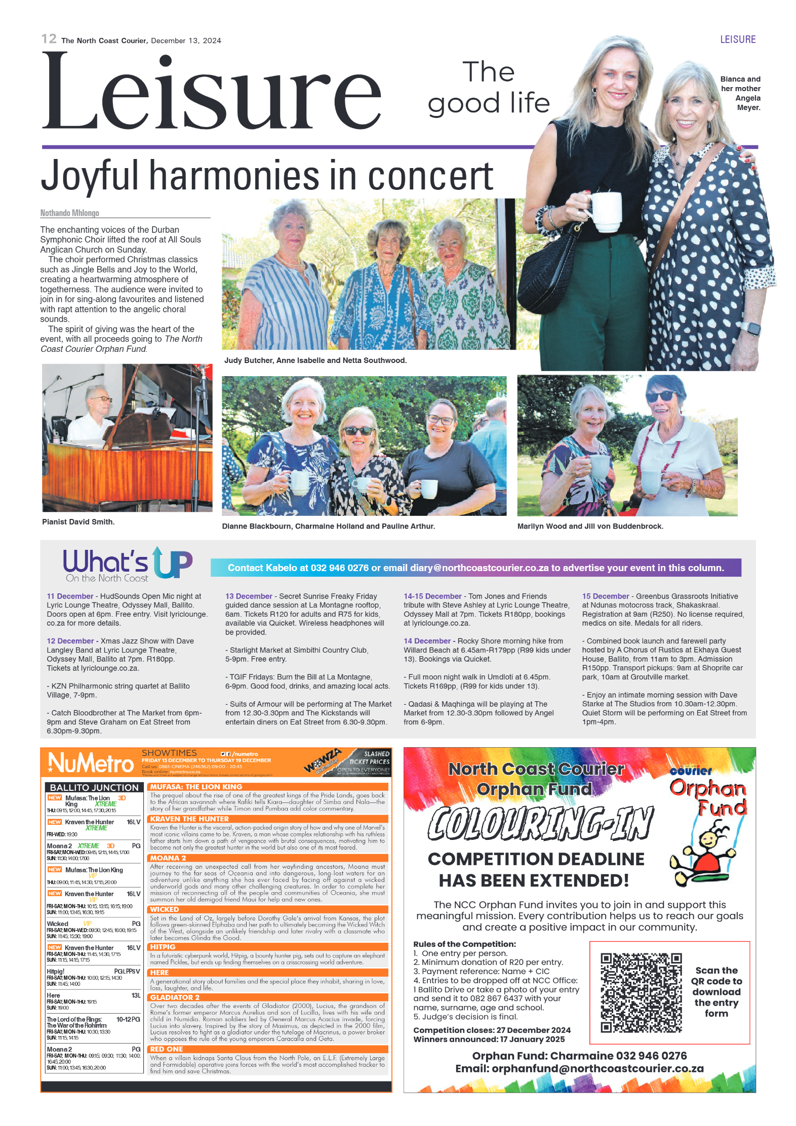 The North Coast Courier – 13 December 2024 page 12