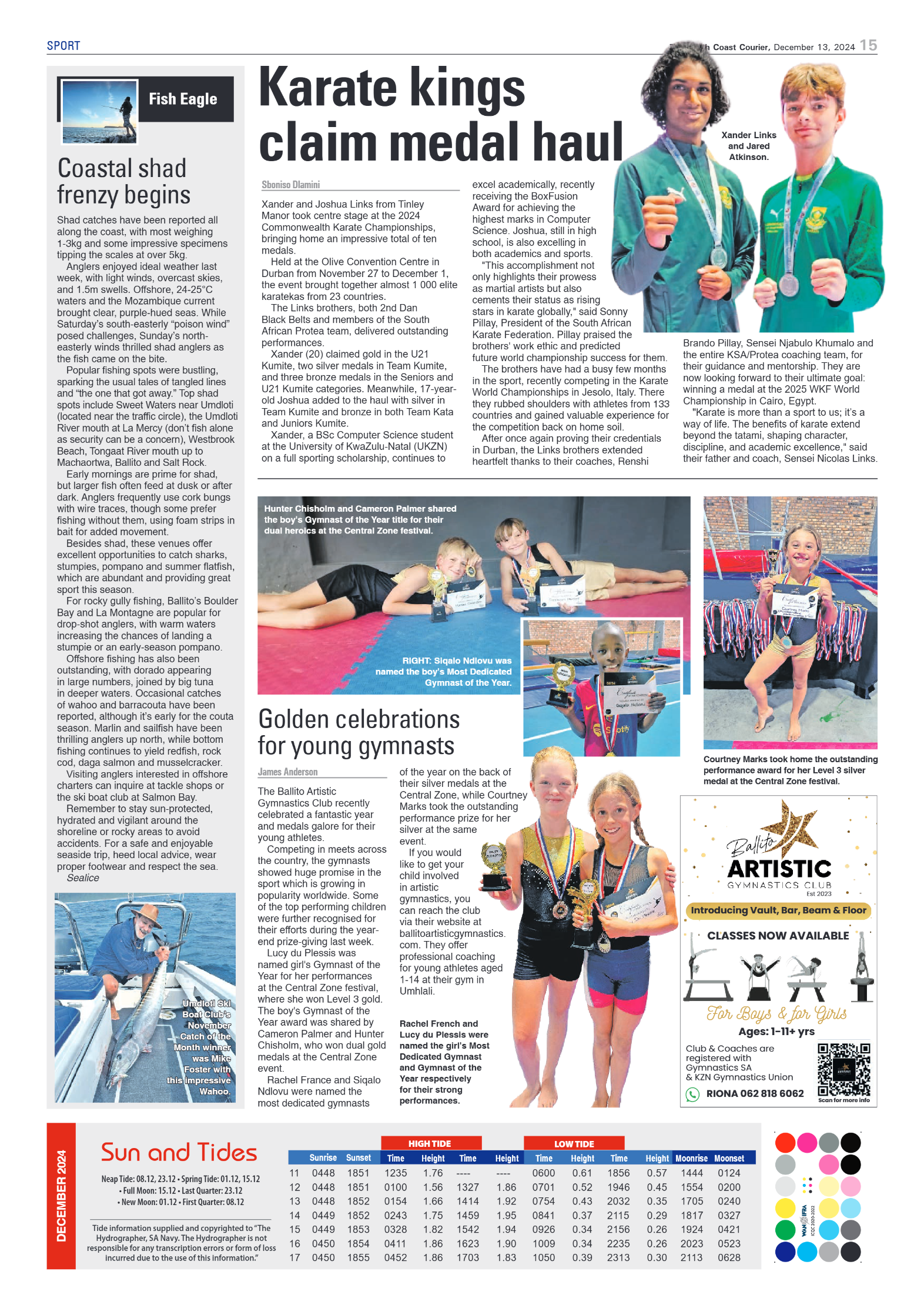 The North Coast Courier – 13 December 2024 page 15