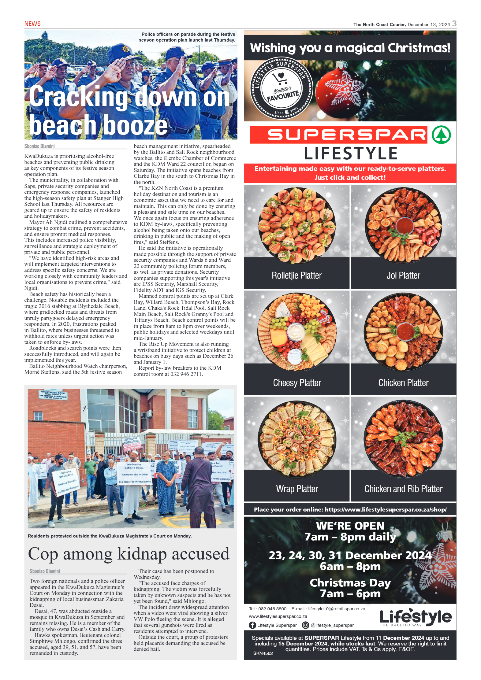 The North Coast Courier – 13 December 2024 page 3