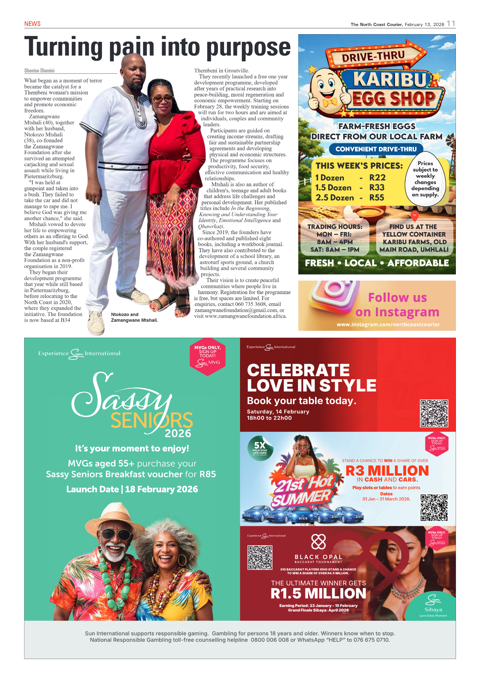 The North Coast Courier – 13 February 2026 page 11