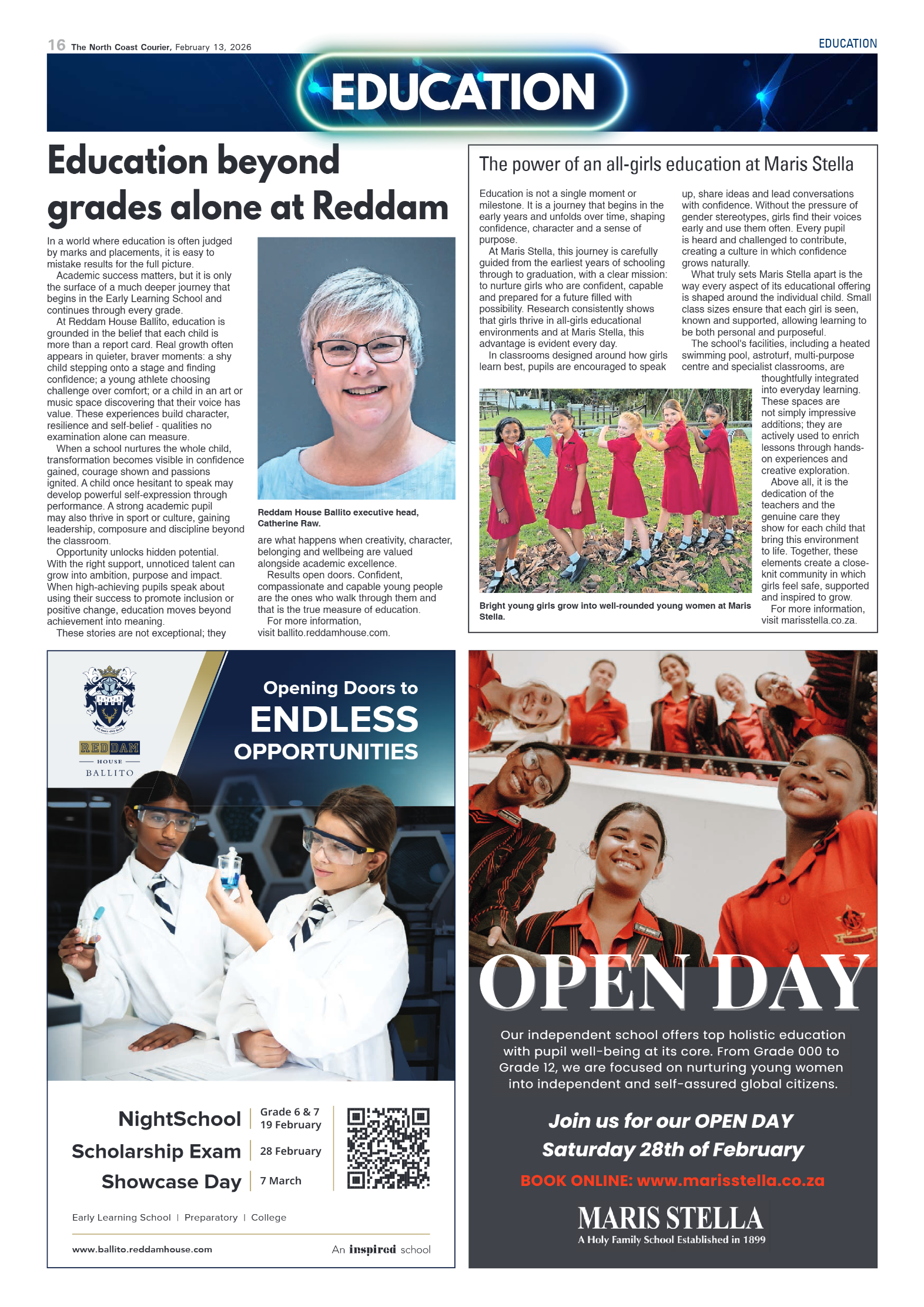 The North Coast Courier – 13 February 2026 page 16