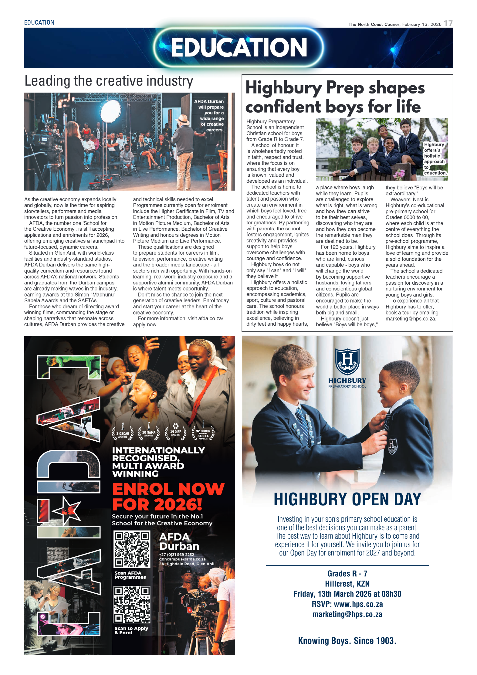 The North Coast Courier – 13 February 2026 page 17