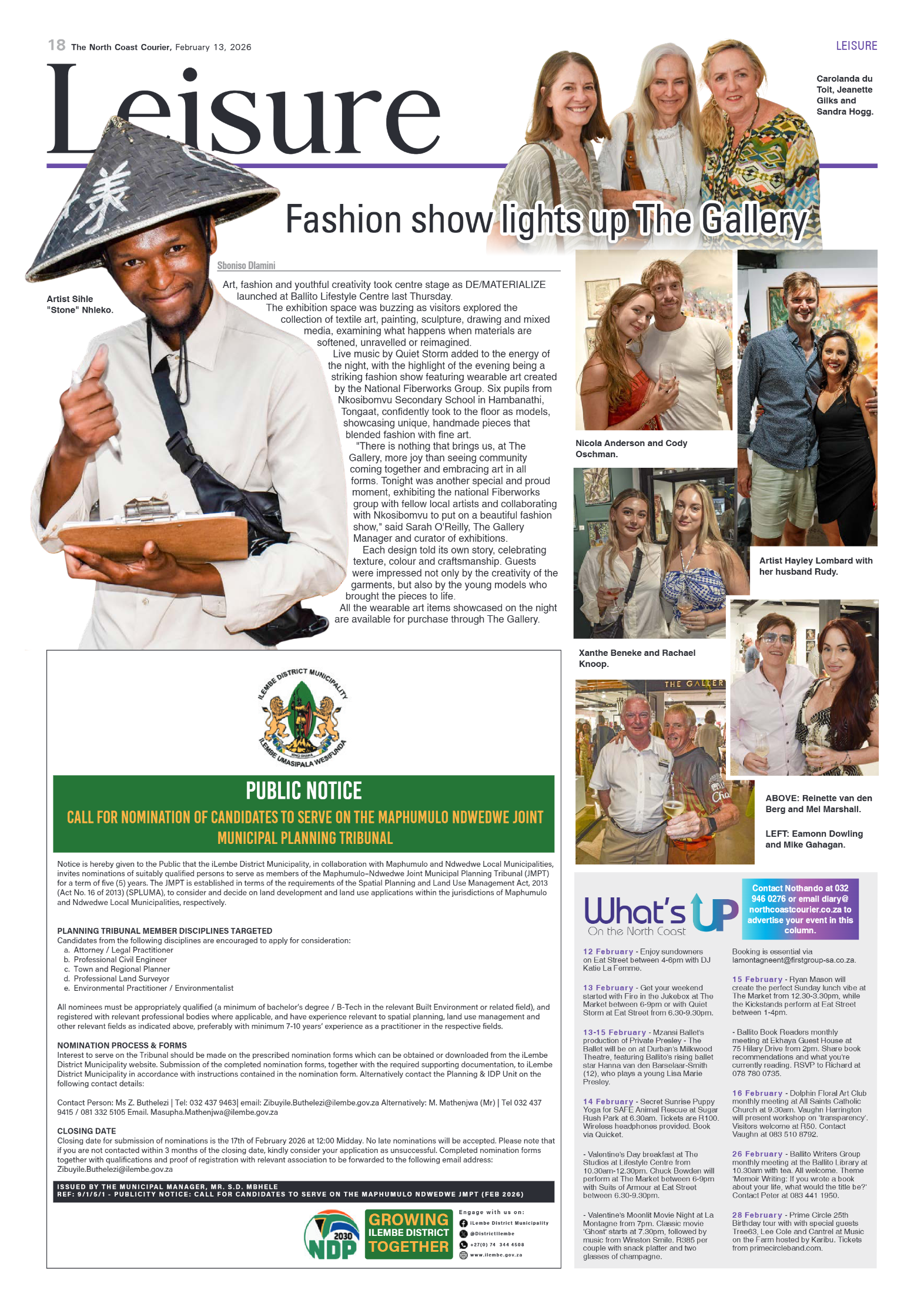 The North Coast Courier – 13 February 2026 page 18