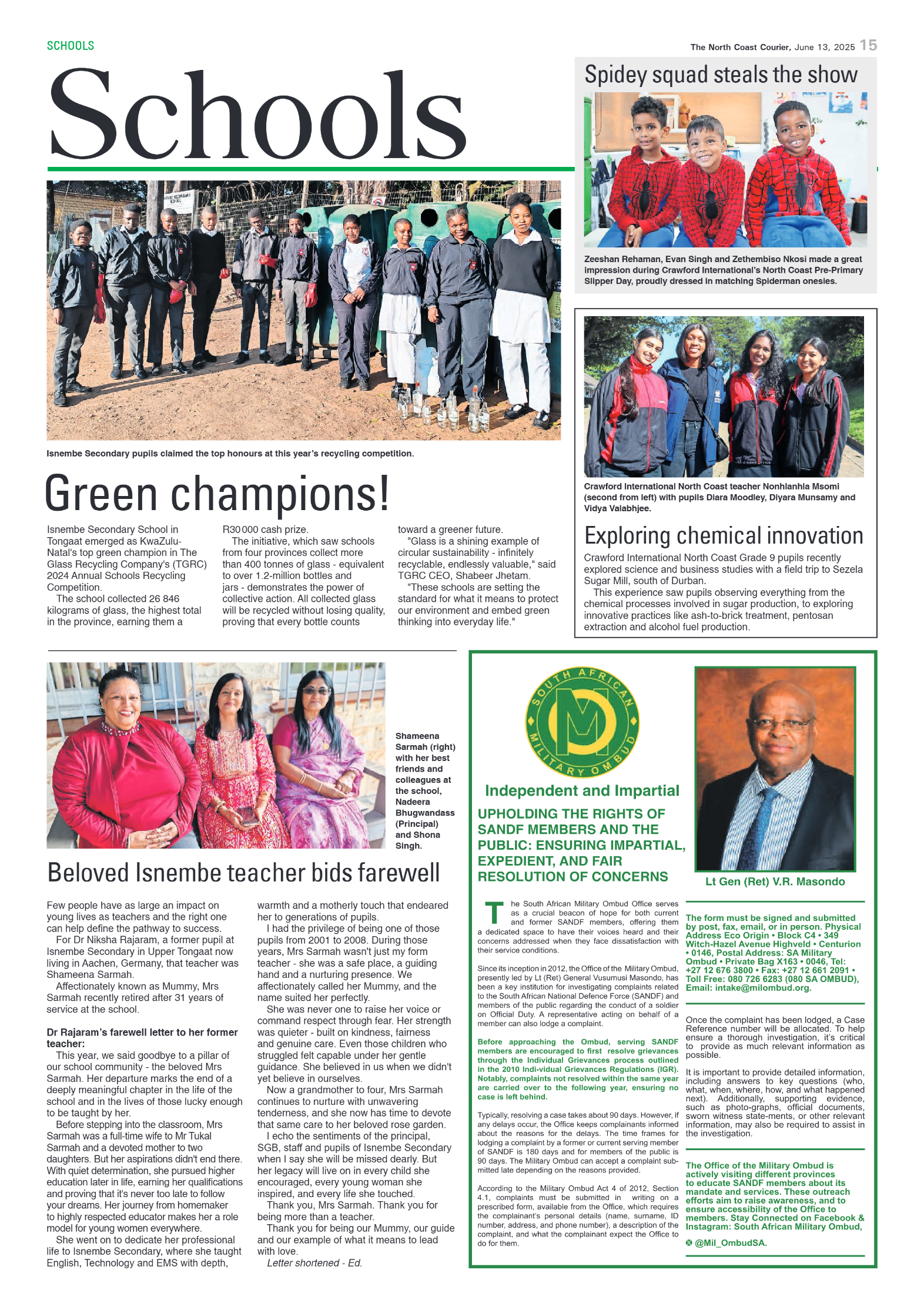 The North Coast Courier – 13 June 2025 page 15
