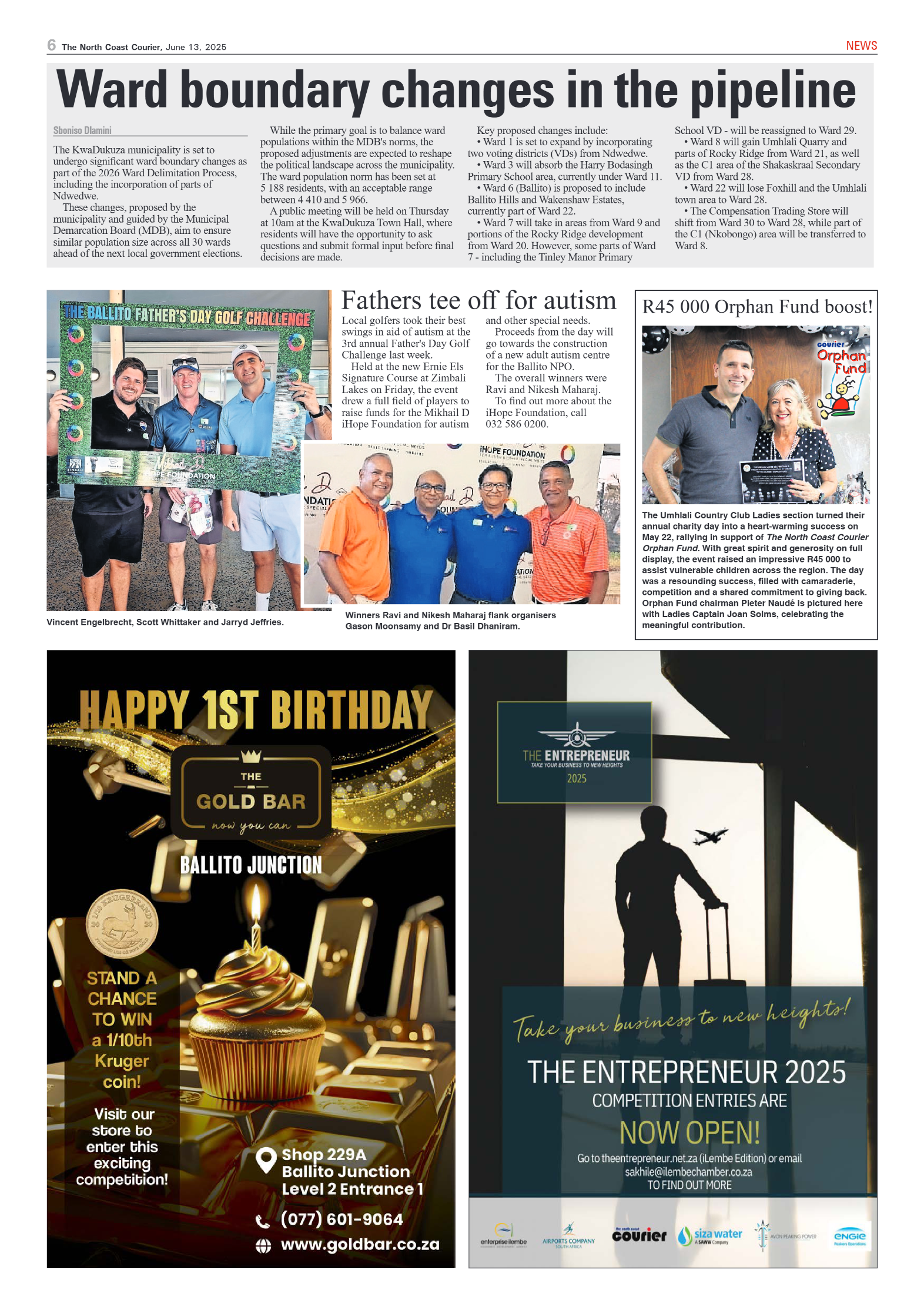 The North Coast Courier – 13 June 2025 page 6