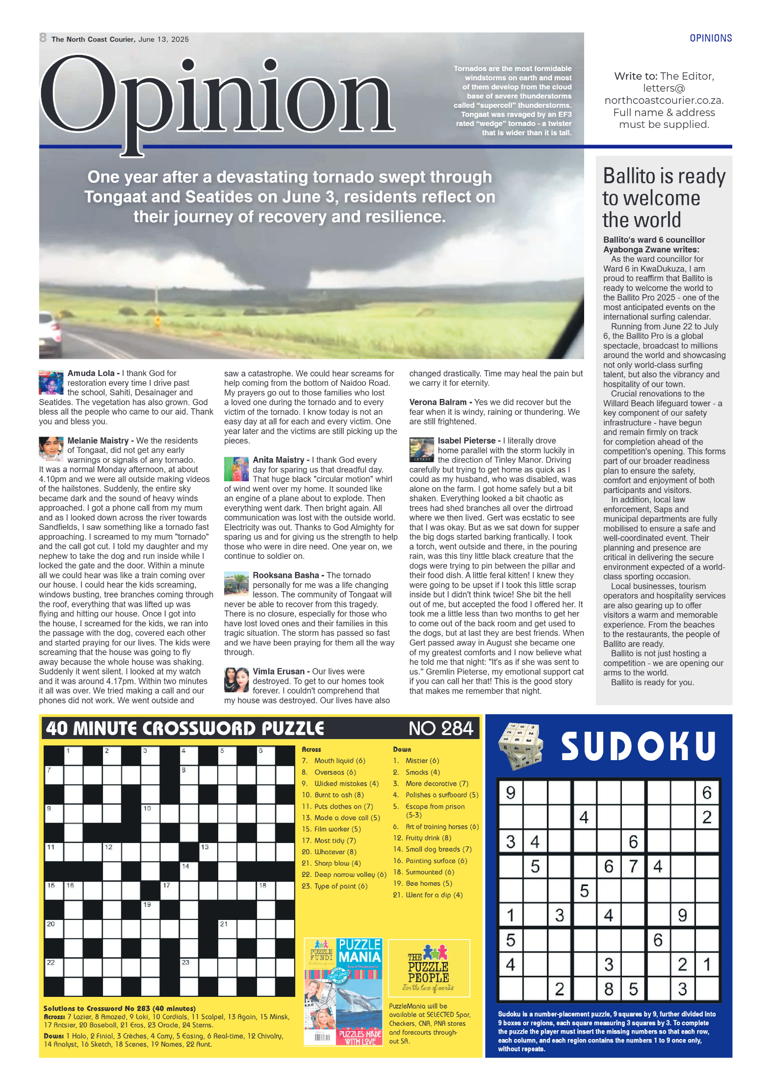 The North Coast Courier – 13 June 2025 page 8