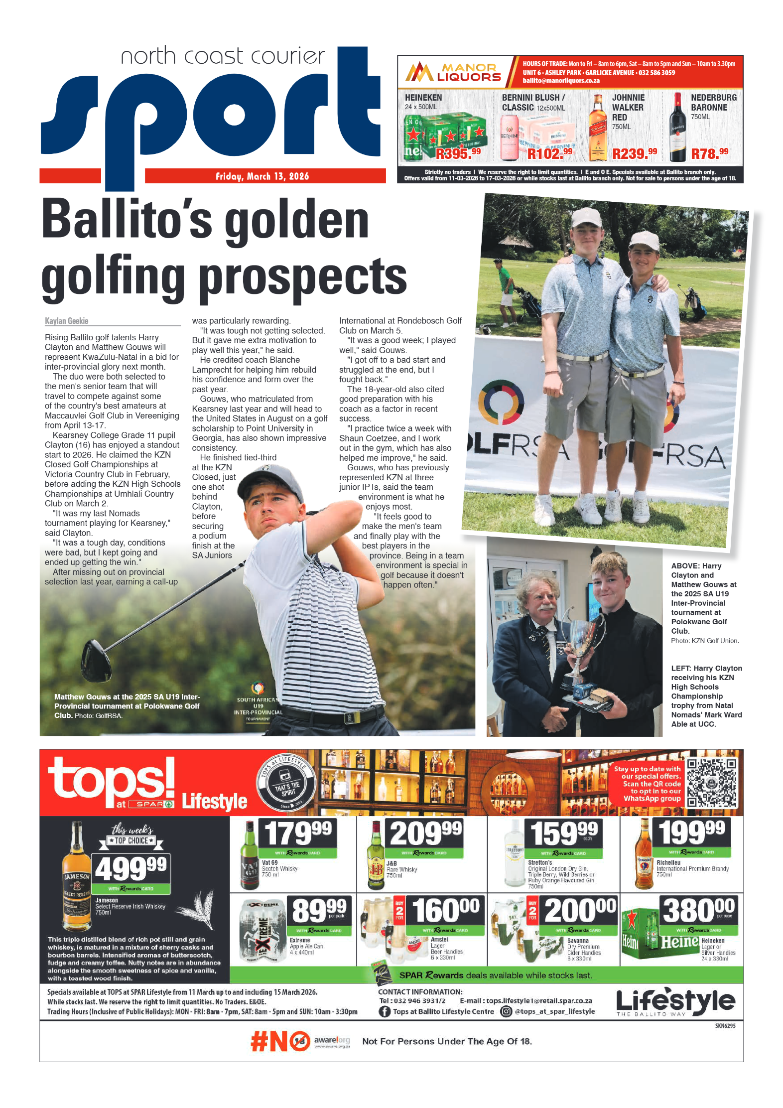 The North Coast Courier – 13 March 2026 page 16