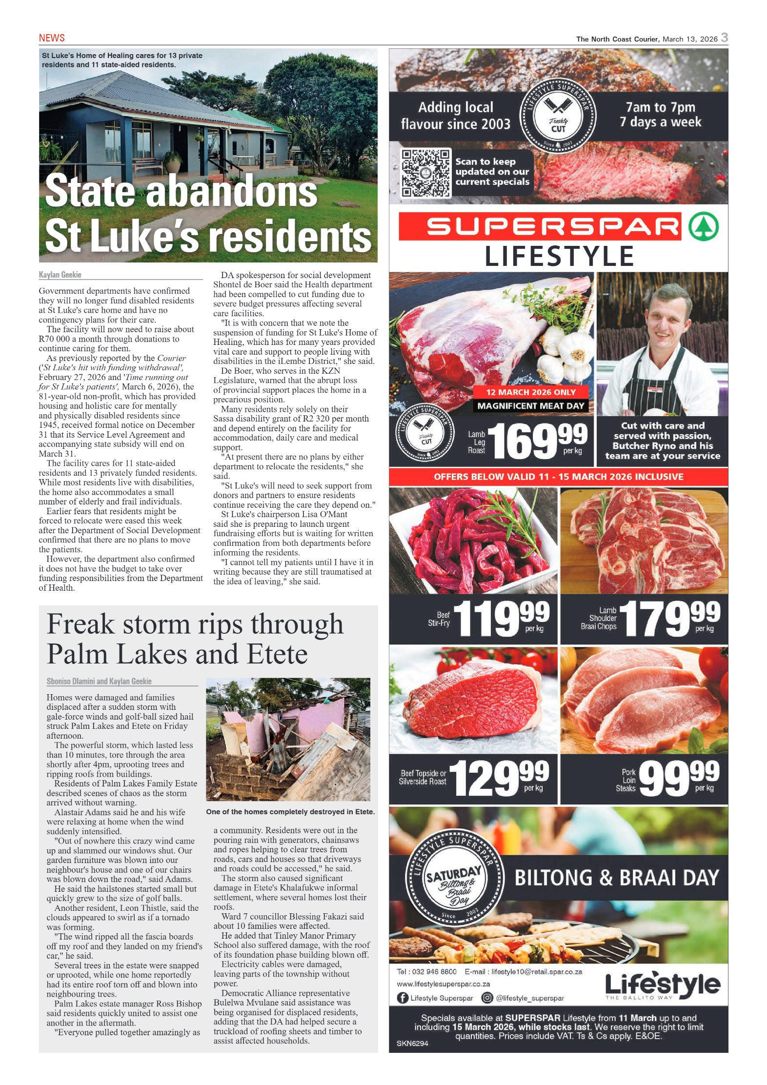 The North Coast Courier – 13 March 2026 page 3