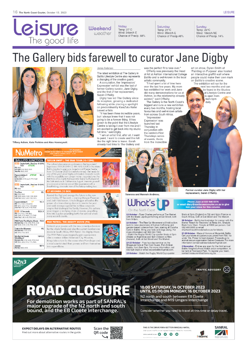 The North Coast Courier 13 October 2023 page 16