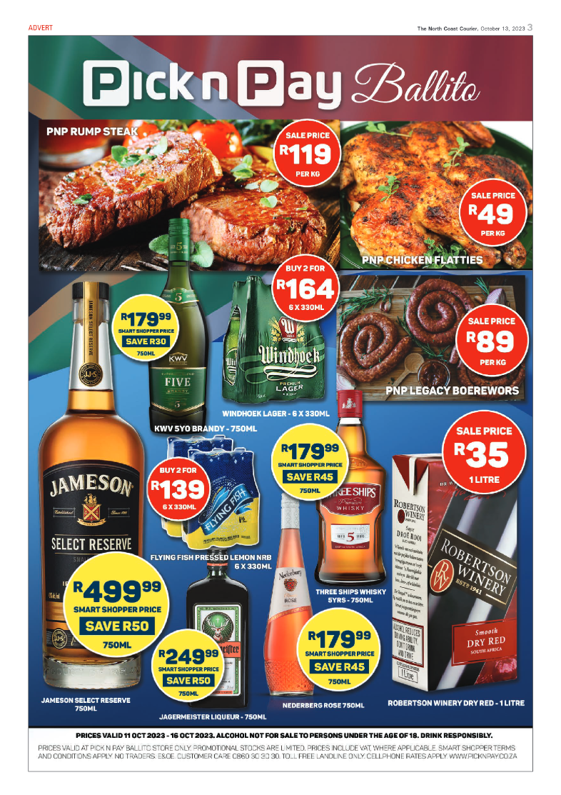 The North Coast Courier 13 October 2023 page 3