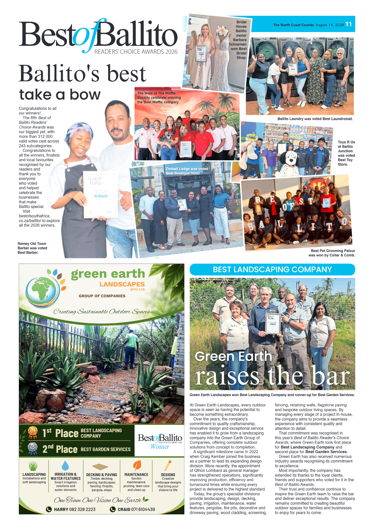 The North Coast Courier – 14 August 2026 page 11