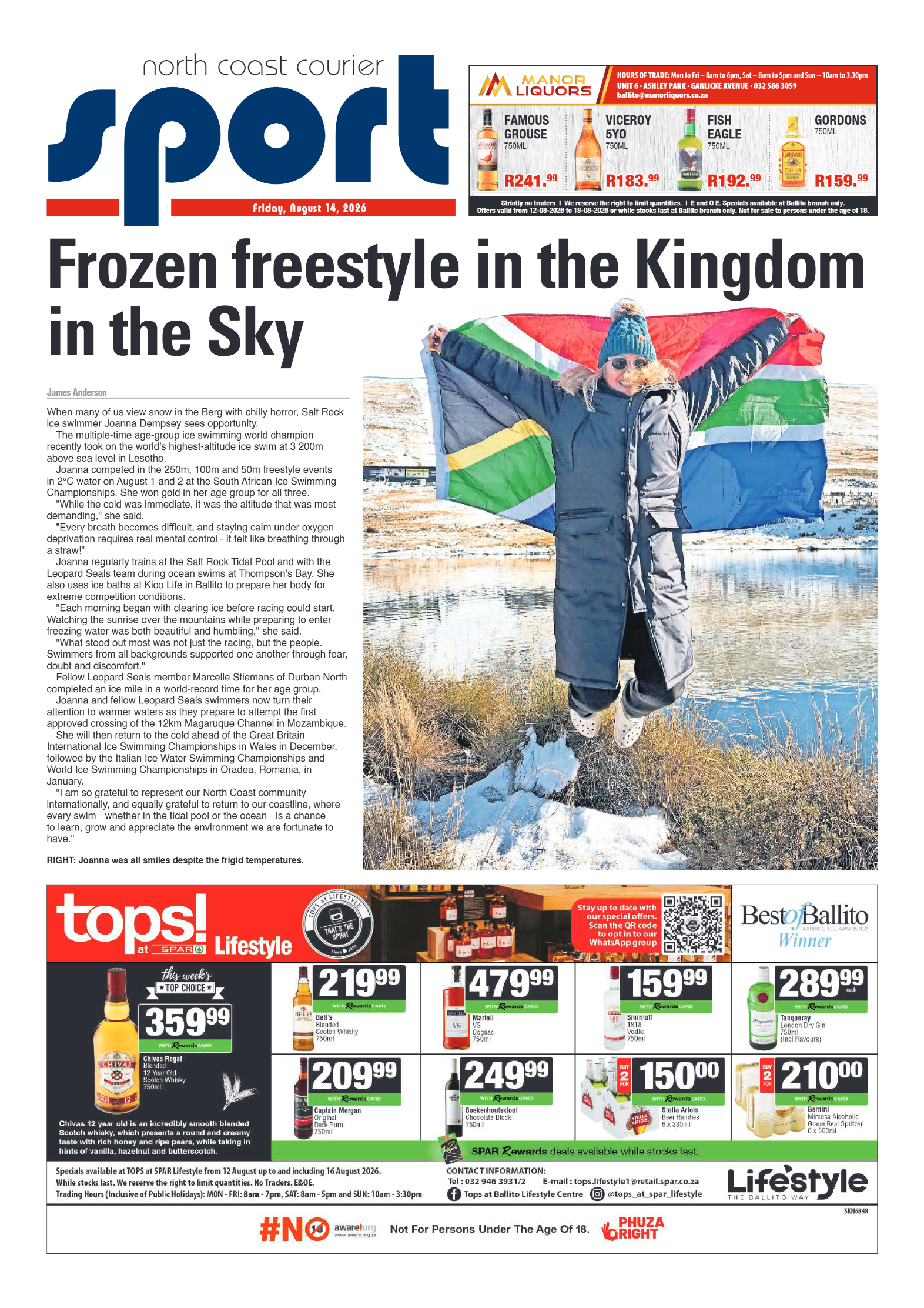 The North Coast Courier – 14 August 2026 page 16