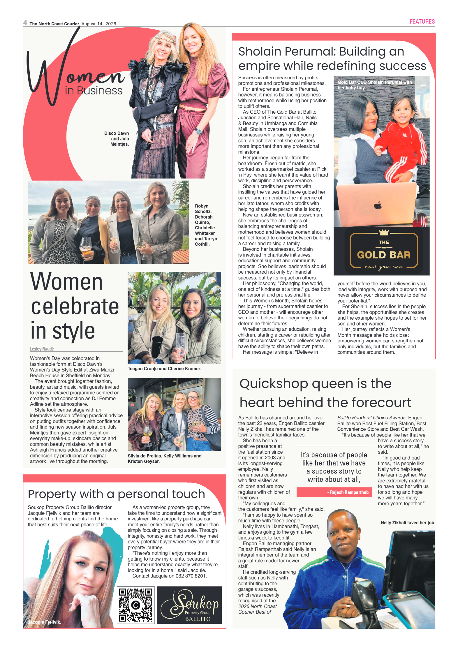 The North Coast Courier – 14 August 2026 page 4