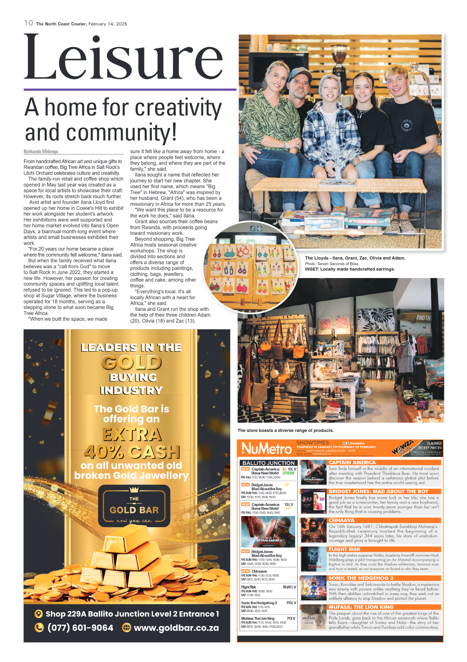 The North Coast Courier – 14 February 2025 page 10