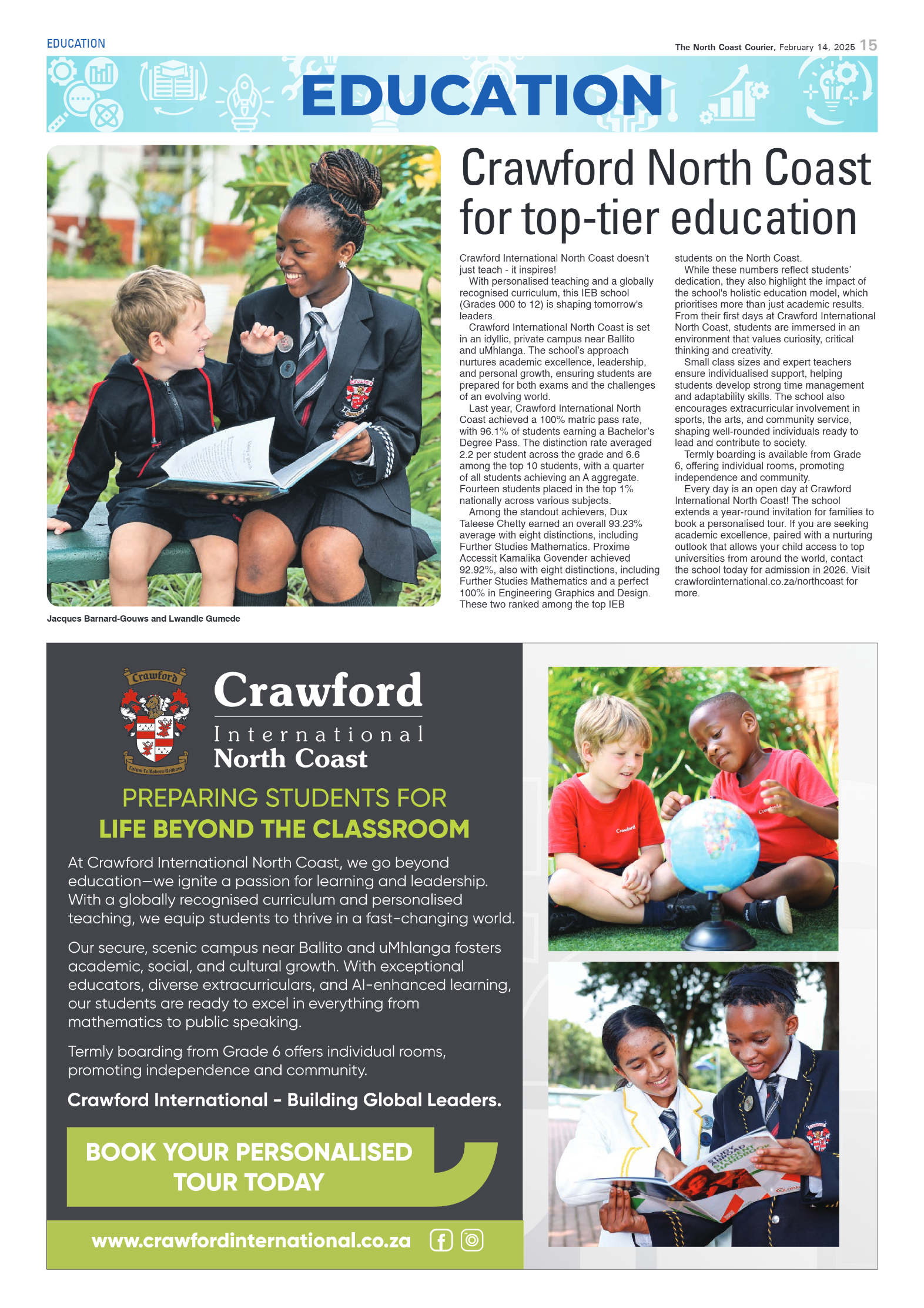 The North Coast Courier – 14 February 2025 page 15