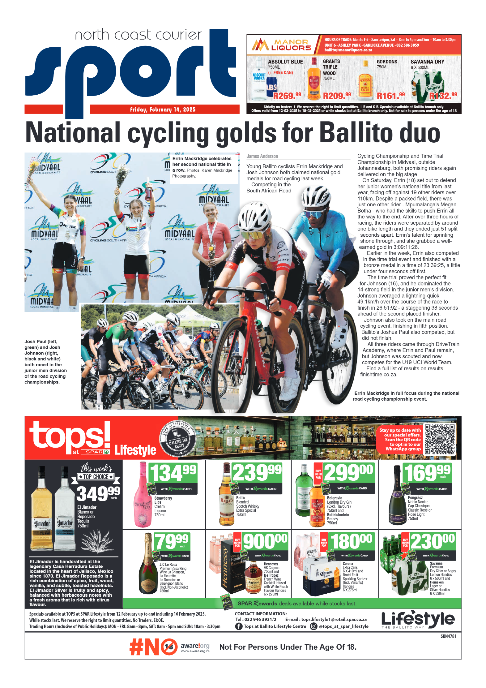 The North Coast Courier – 14 February 2025 page 20