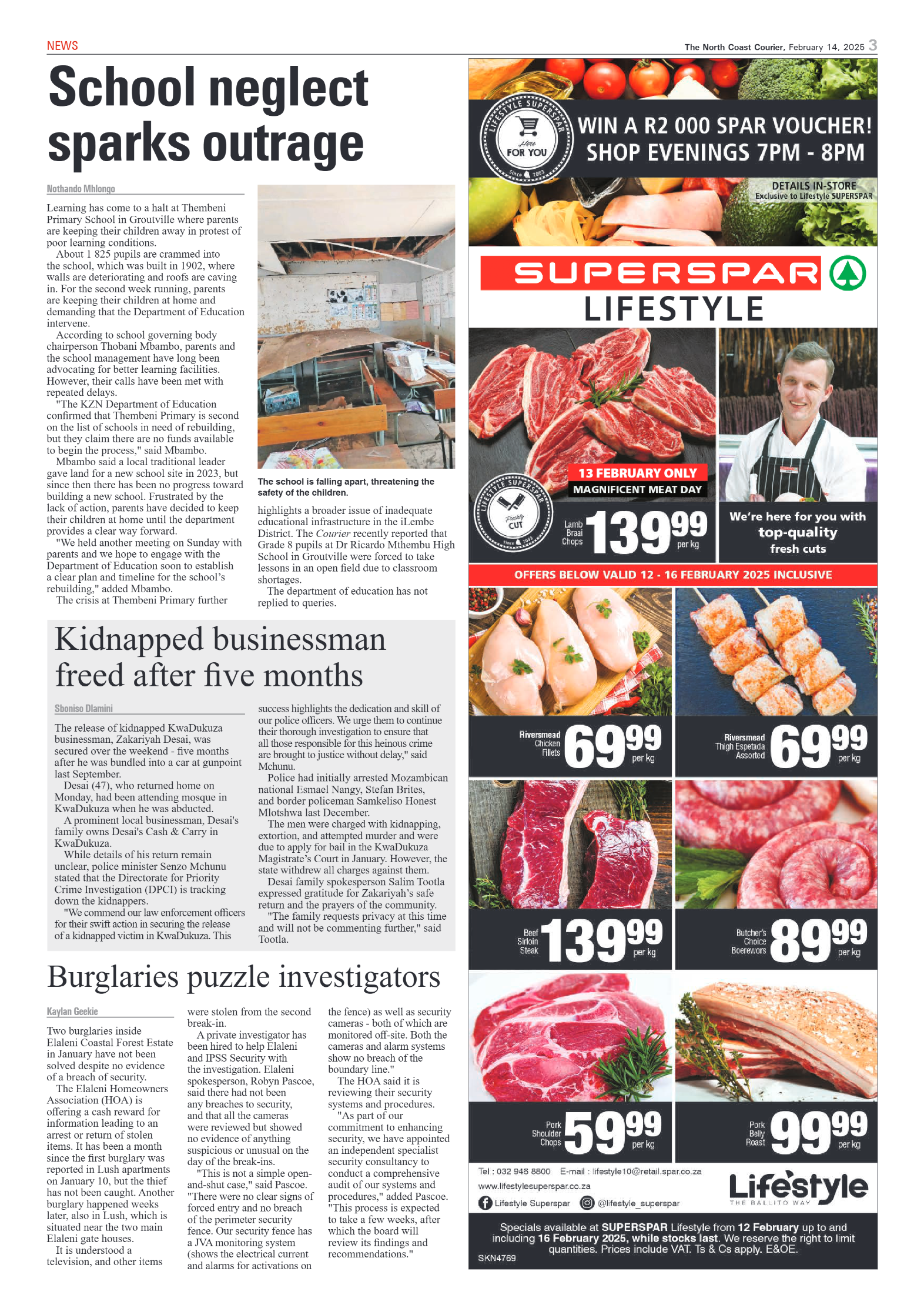 The North Coast Courier – 14 February 2025 page 3