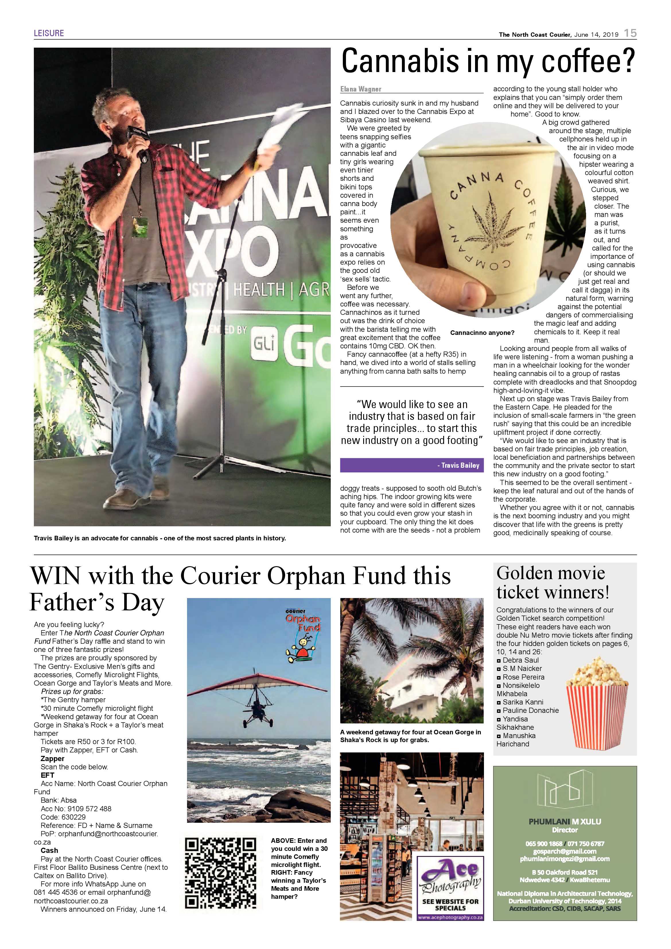 The North Coast Courier 14 June 2019 page 15