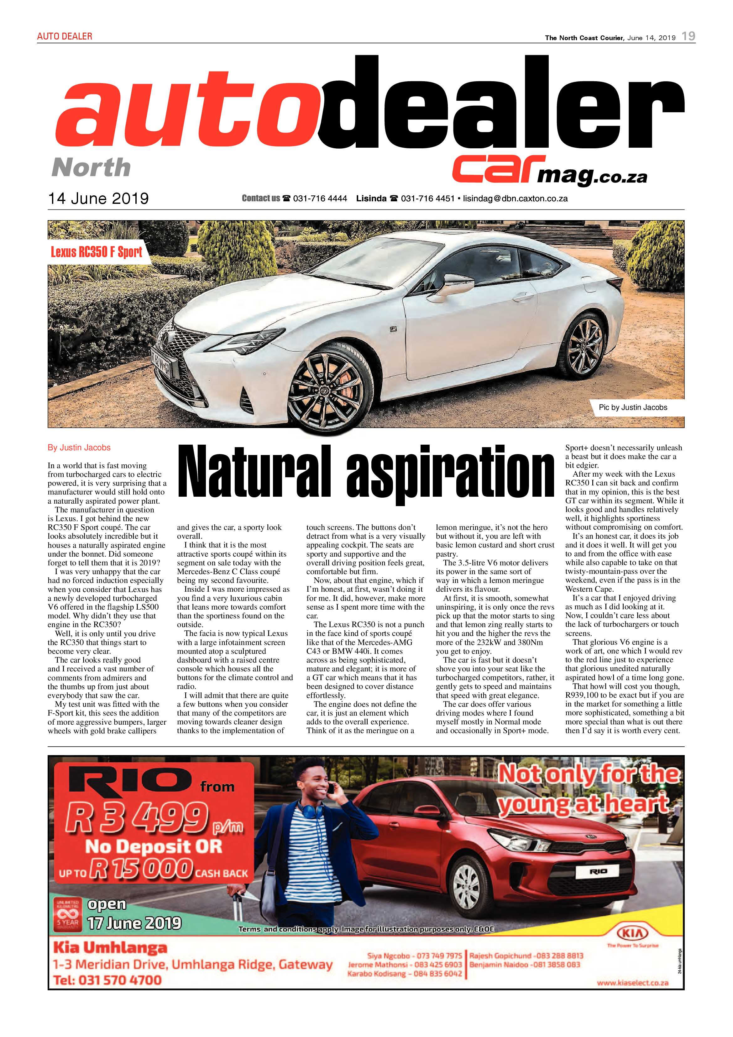 The North Coast Courier 14 June 2019 page 19