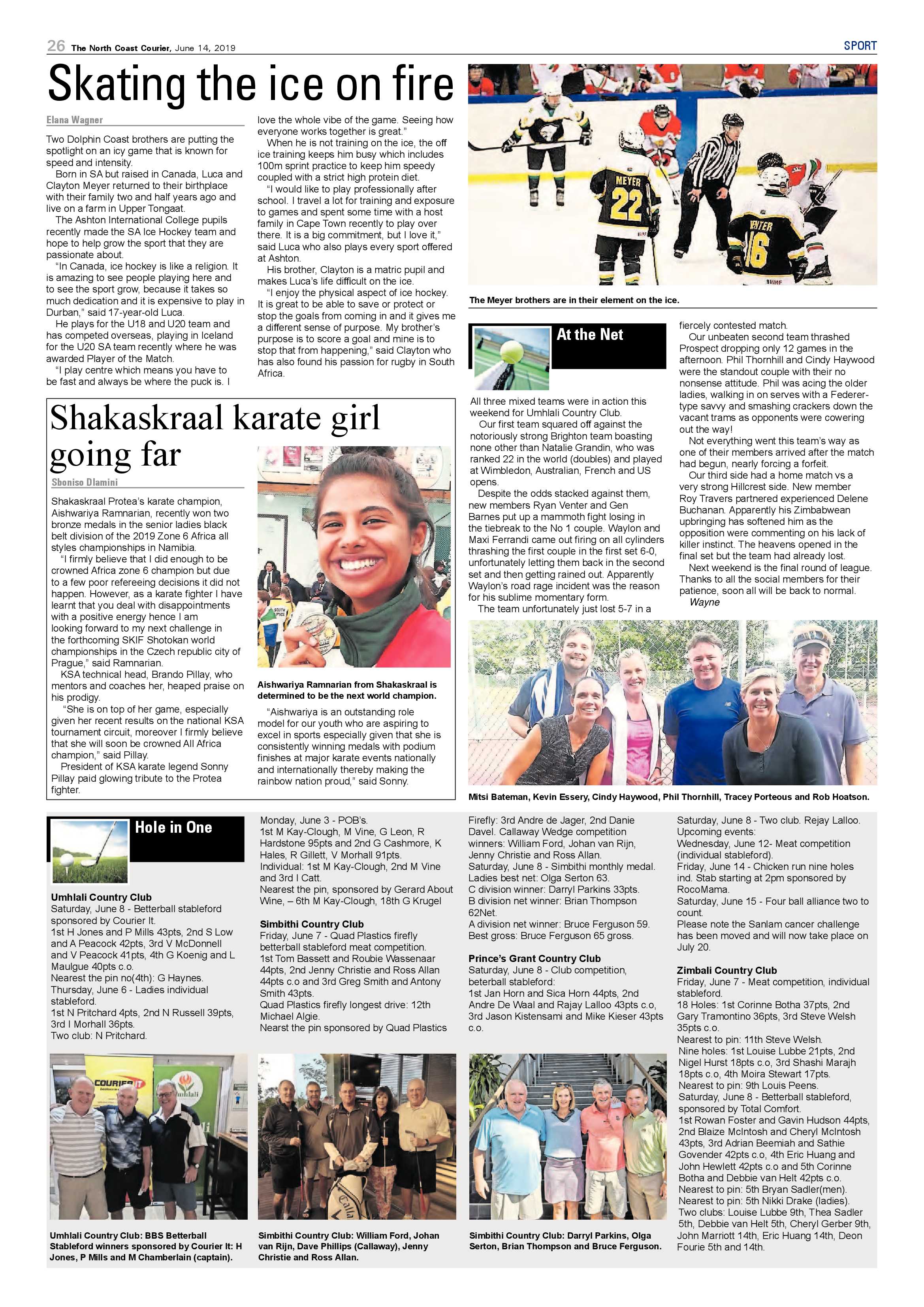 The North Coast Courier 14 June 2019 page 26