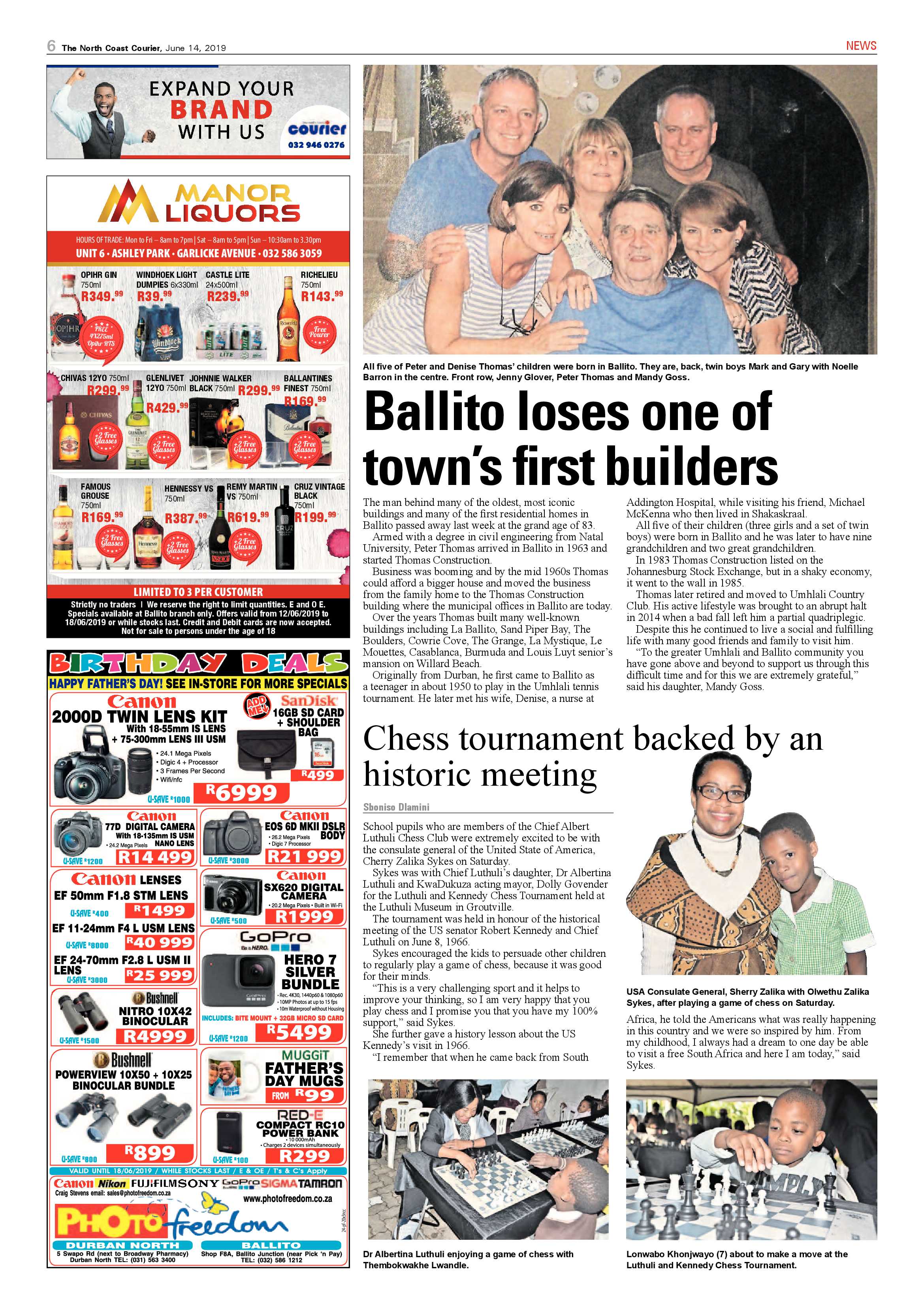 The North Coast Courier 14 June 2019 page 6