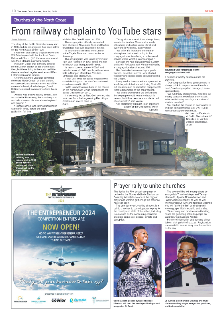 The North Coast Courier – 14 June 2024 page 10