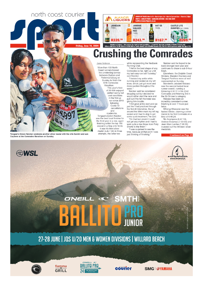 The North Coast Courier – 14 June 2024 page 16