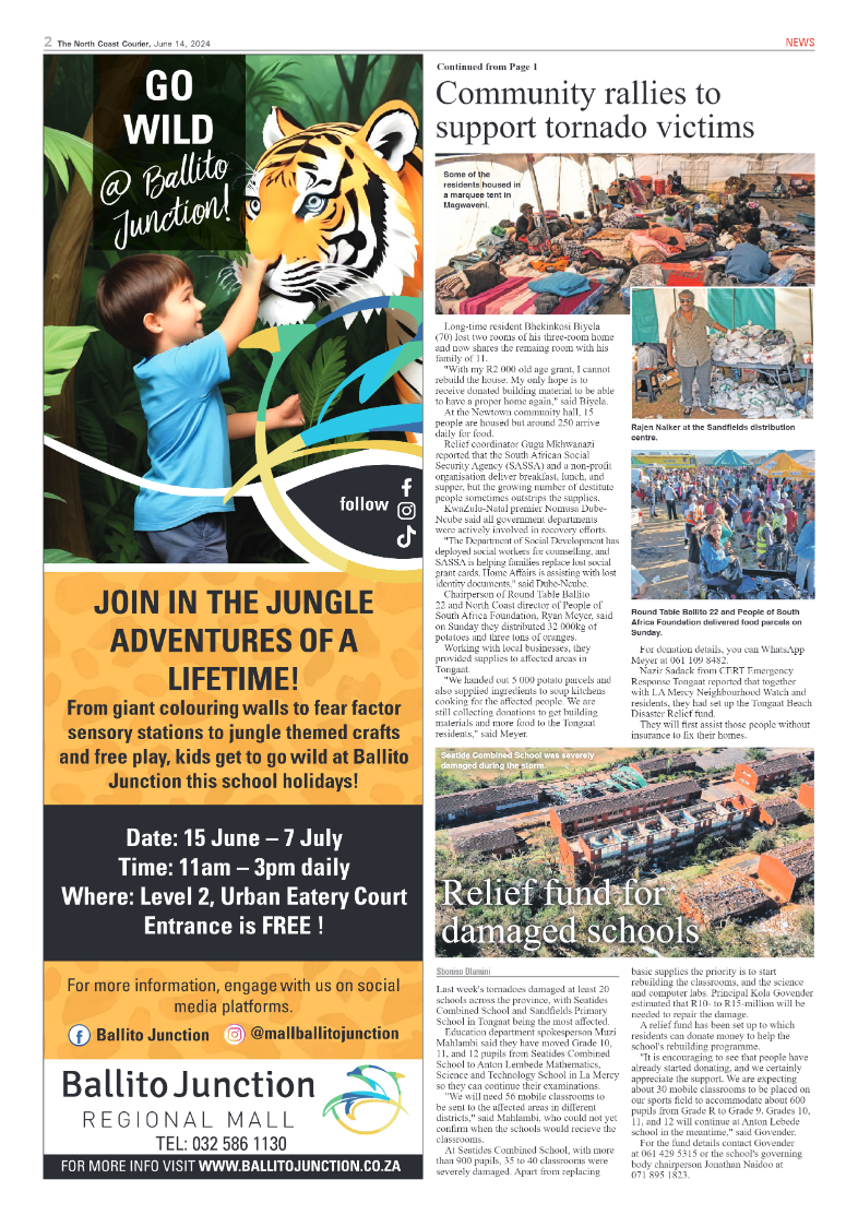 The North Coast Courier – 14 June 2024 page 2