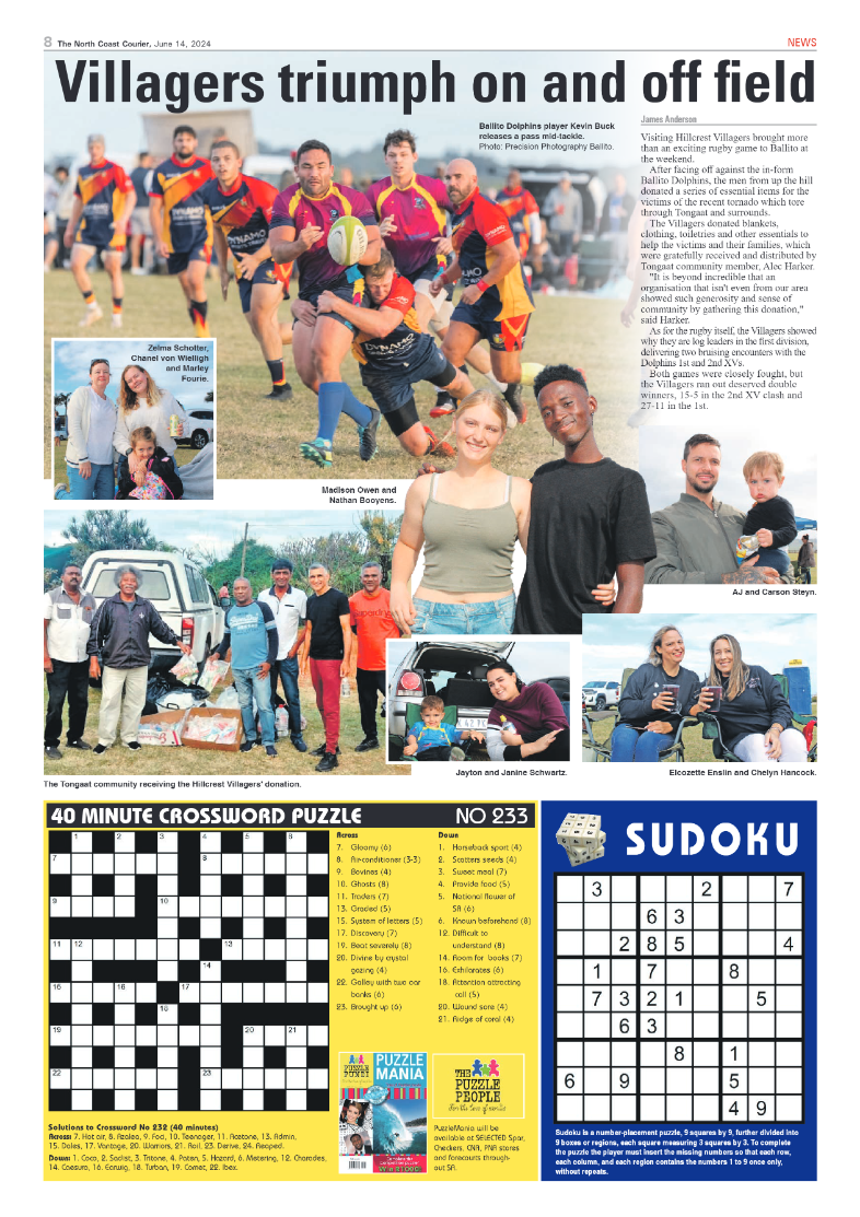 The North Coast Courier – 14 June 2024 page 8