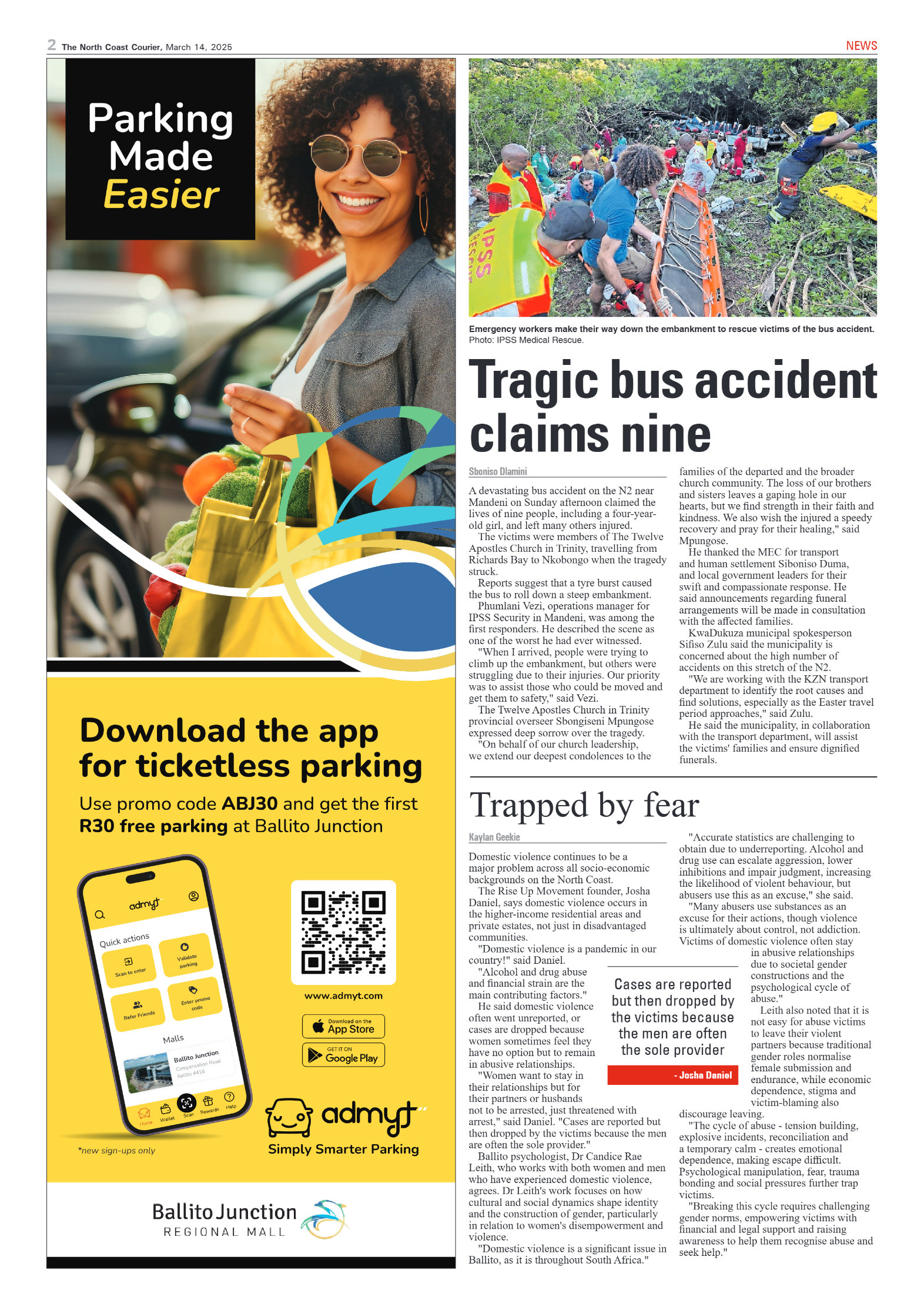 The North Coast Courier – 14 March 2025 page 2