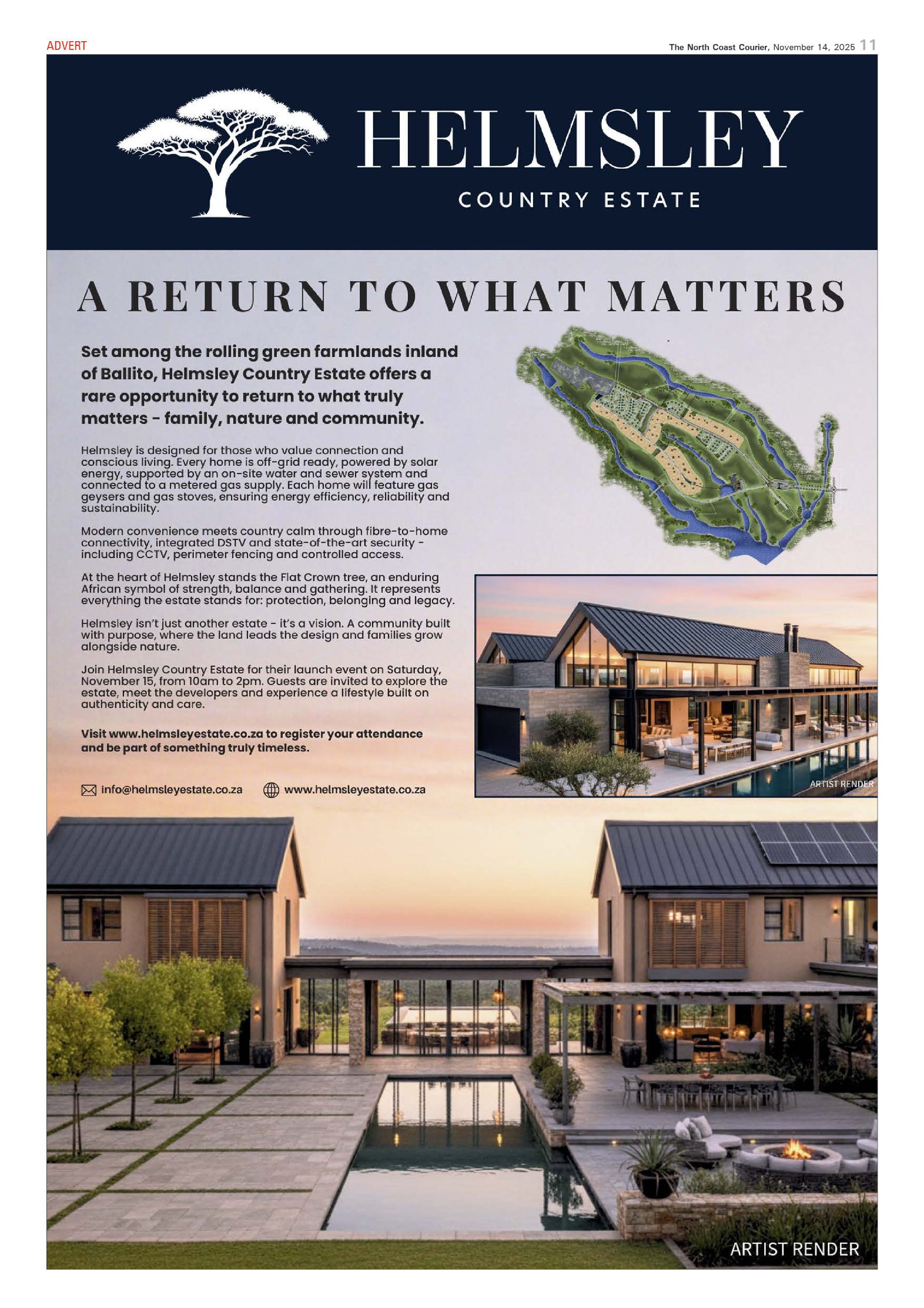 The North Coast Courier – 14 November 2025 page 11